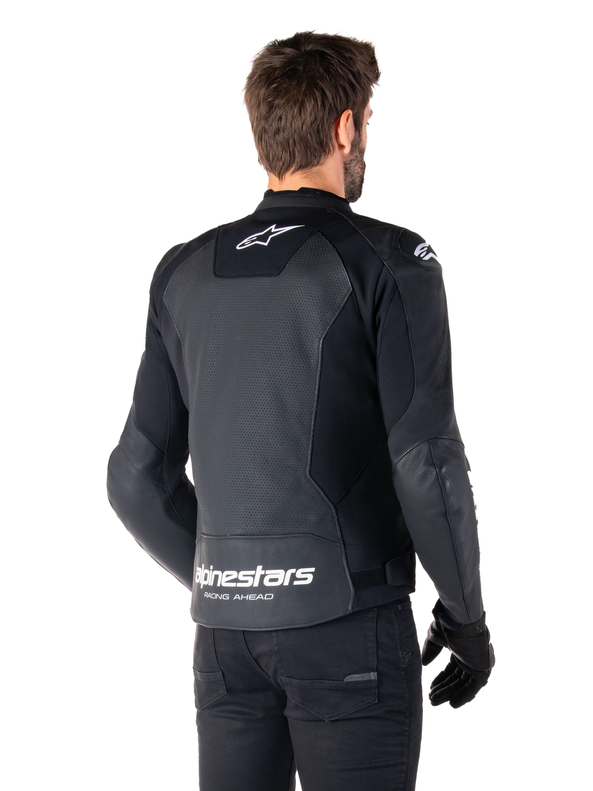Faster V3 Airflow Leather - Motorcycle Jacket | Alpinestars® Faster V3 Airflow Leather - Motorcycle Jacket | Alpinestars®