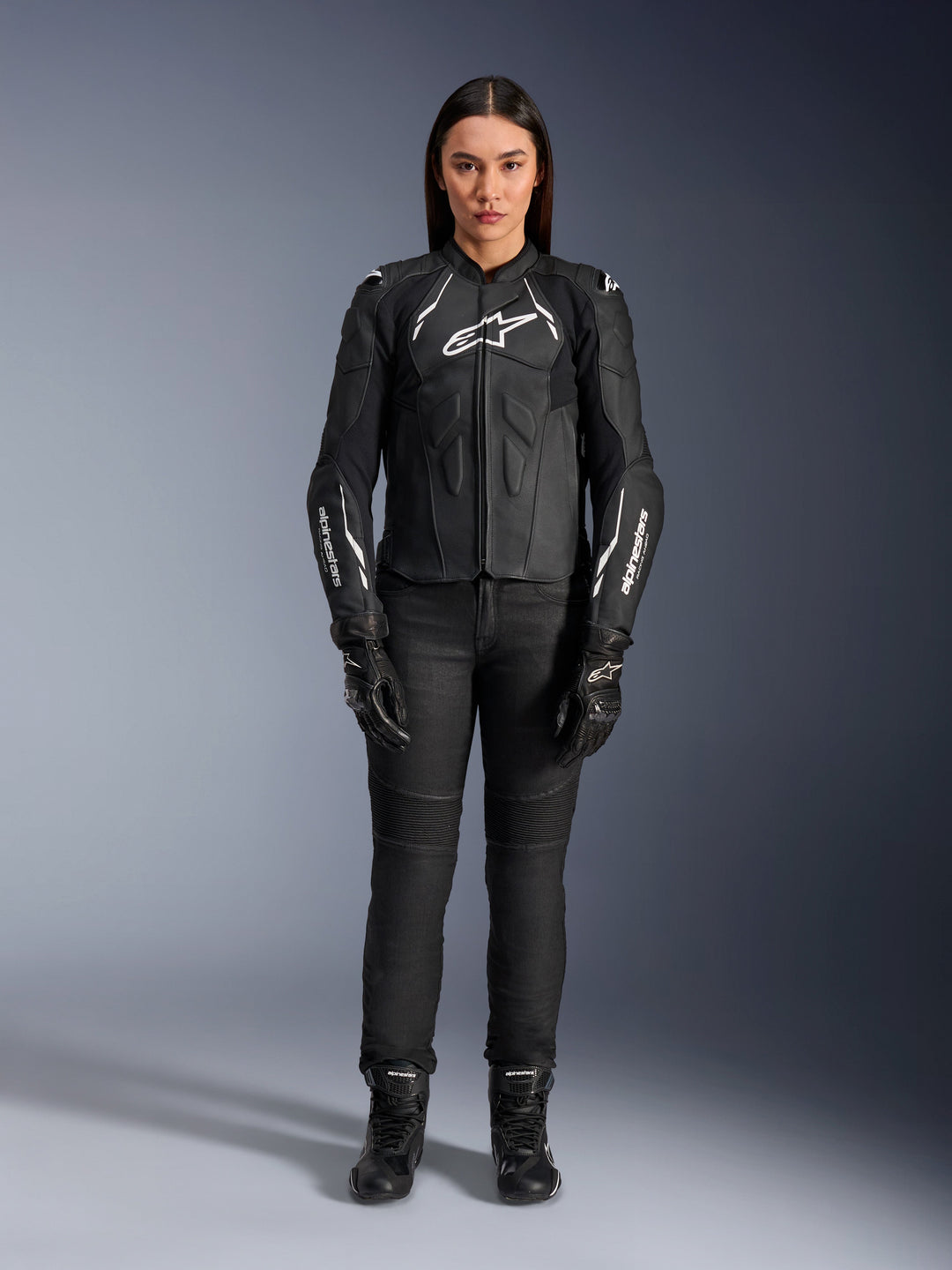 Woman Stella Dusk Leather Jacket - Motorcycle Jacket | Alpinestars®