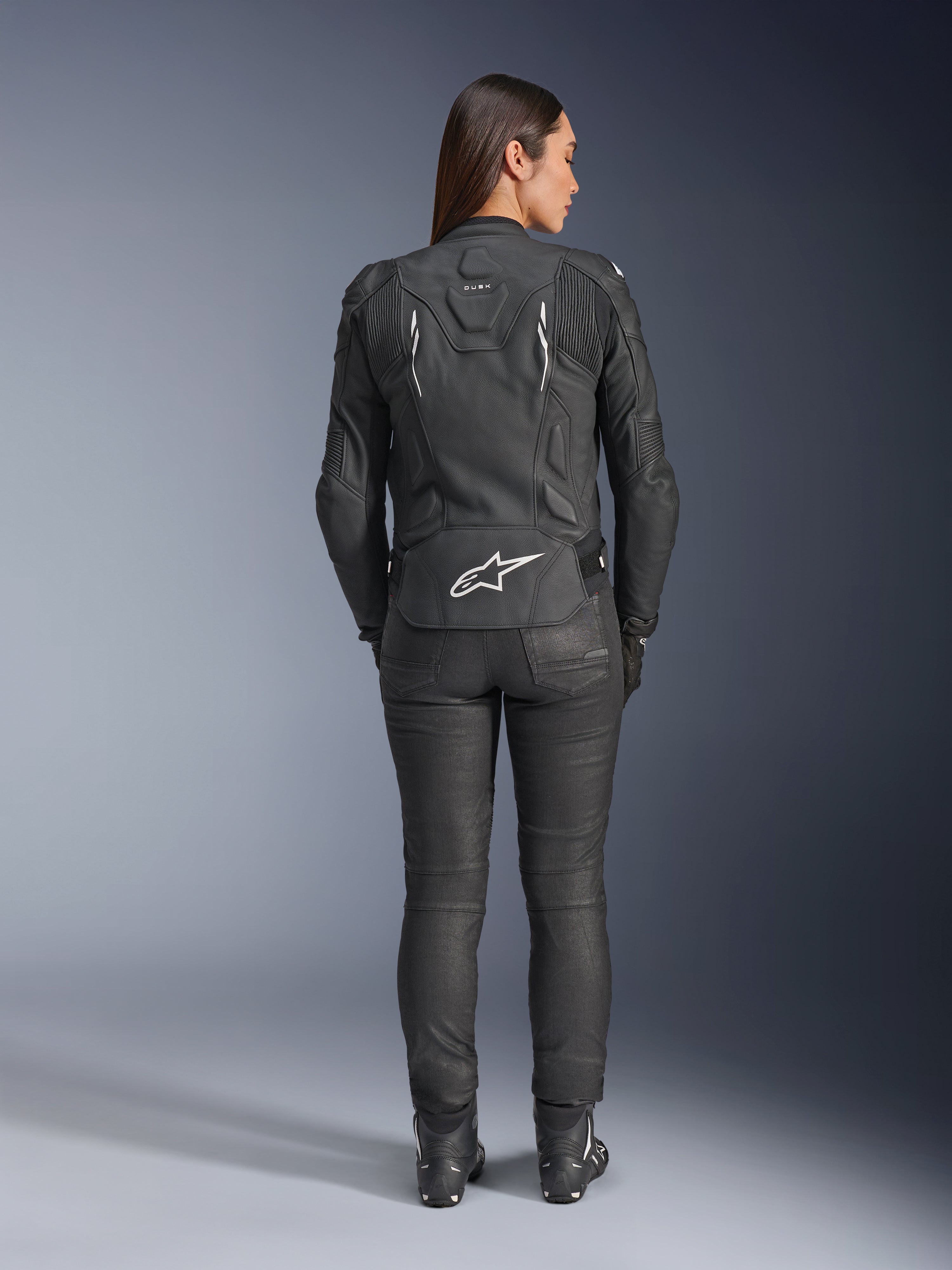 Woman Stella Dusk Leather Jacket - Motorcycle Jacket | Alpinestars®