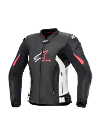 Women Stella GP Plus V4 Leather Jacket