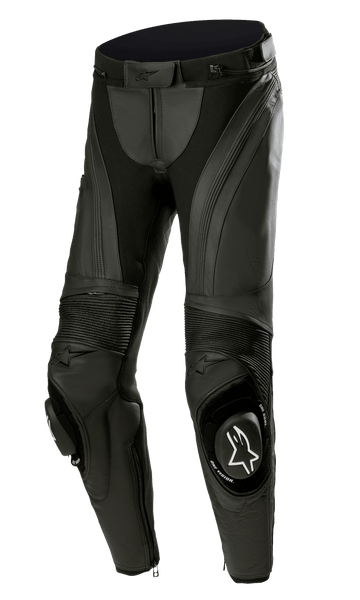 Women Stella Missile V3 Leather Pants - BLACK RACING/SPORT Women Stella Missile V3 Leather Pants - BLACK RACING/SPORT