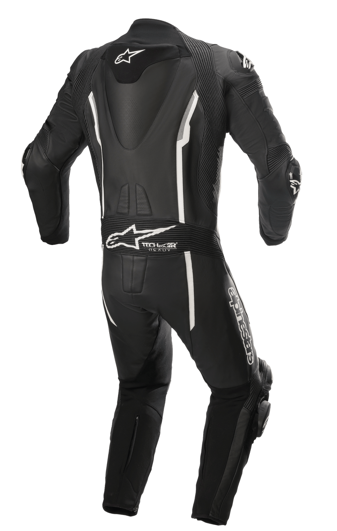 Missile V2 1-Piece Leather Suit - BLACK ROAD One Piece Suits | Alpinestars