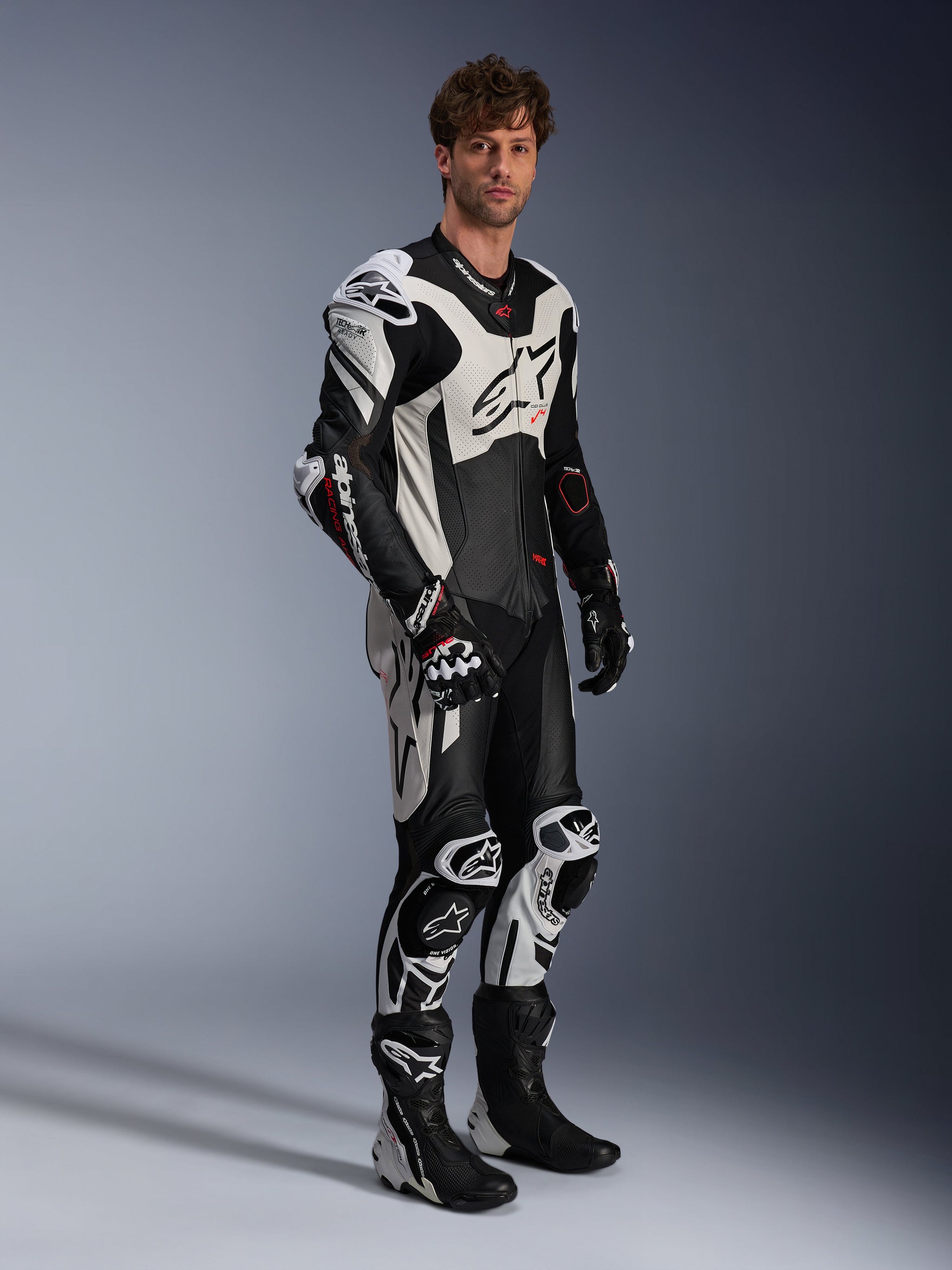 Gp Plus V4 Sprint Leather Suit - 1Piece