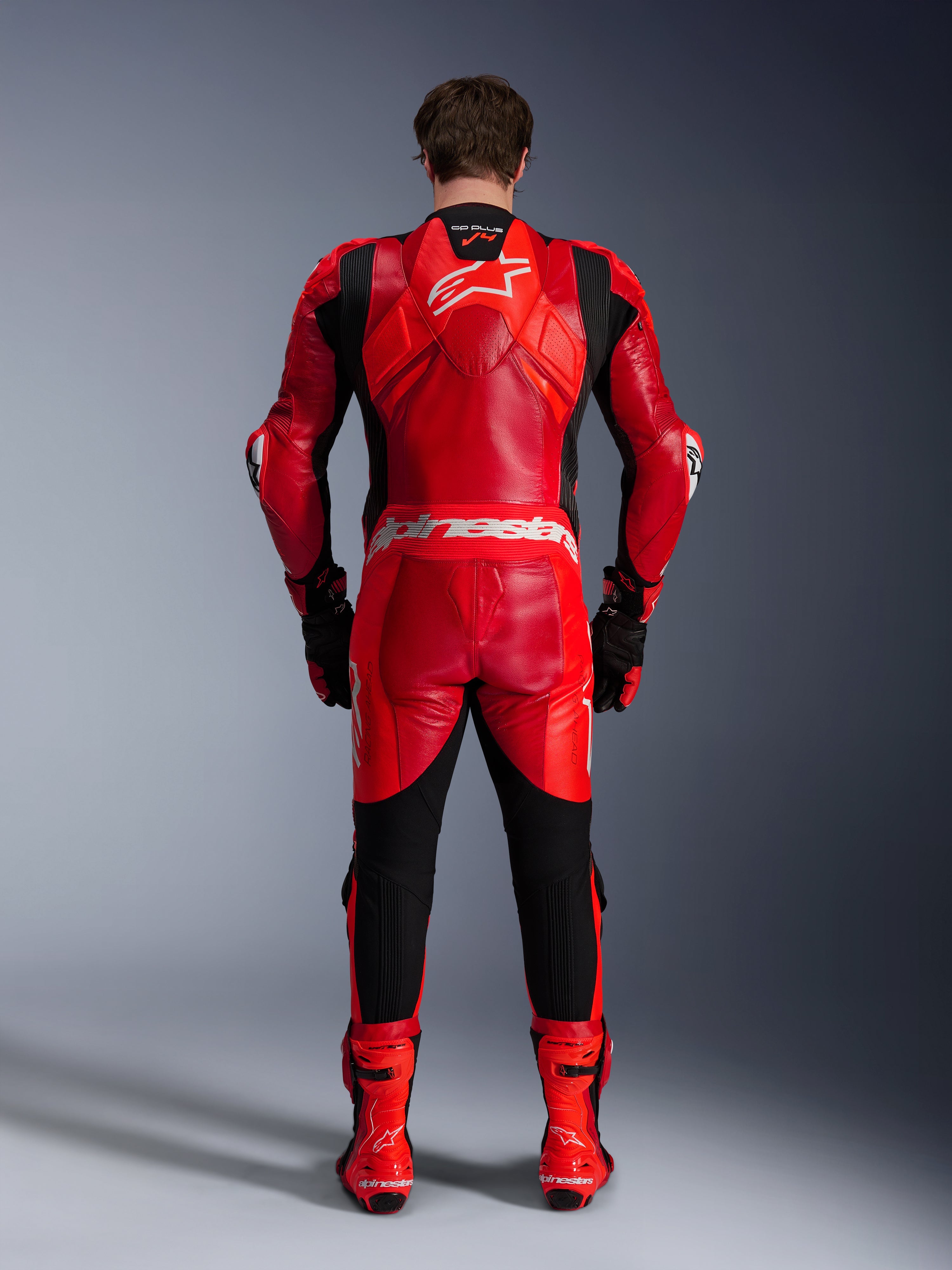 Gp Plus V4 Sprint 1Pc Leather Suit - Motorcycle Suits | Alpinestars®
