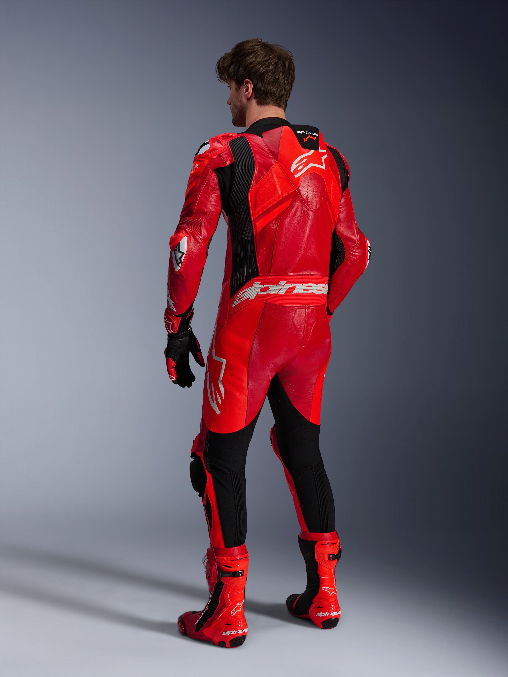 Gp Plus V4 Sprint Leather Suit - 1Piece
