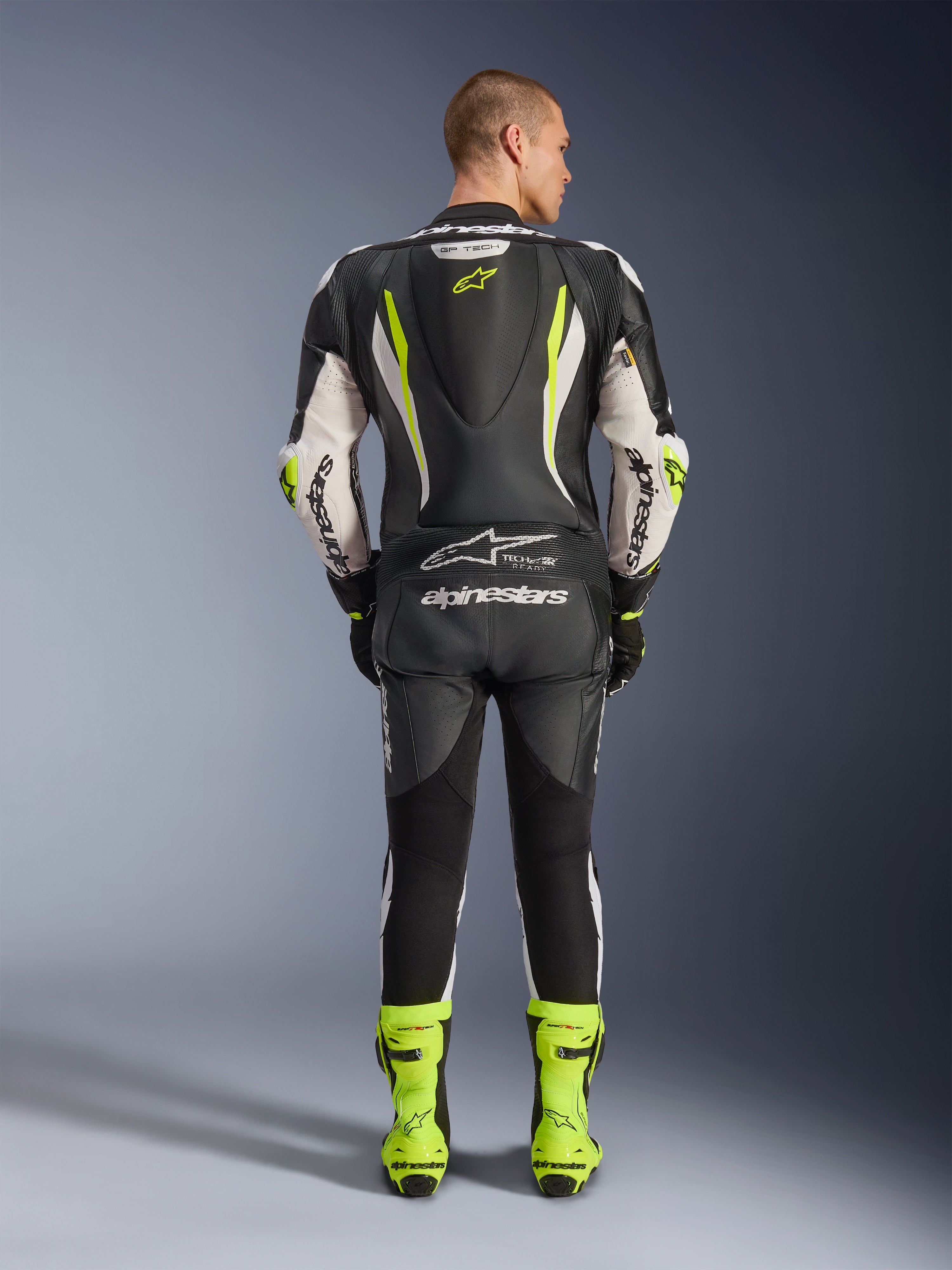 GP Tech V5 1PC Leather Suit - Motorcycle Suit | Alpinestars®