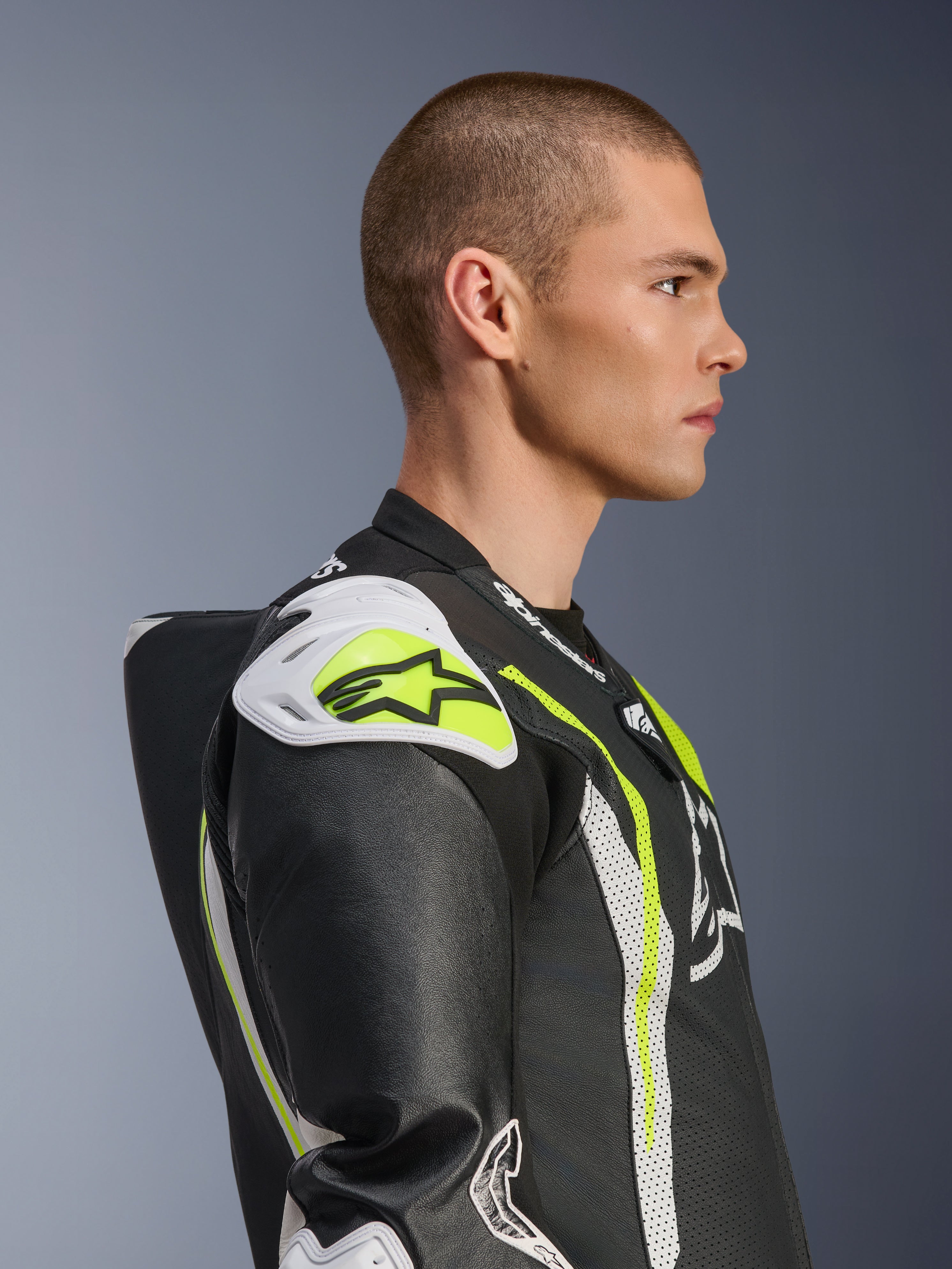 GP Tech V5 1PC Leather Suit - Motorcycle Suit | Alpinestars®