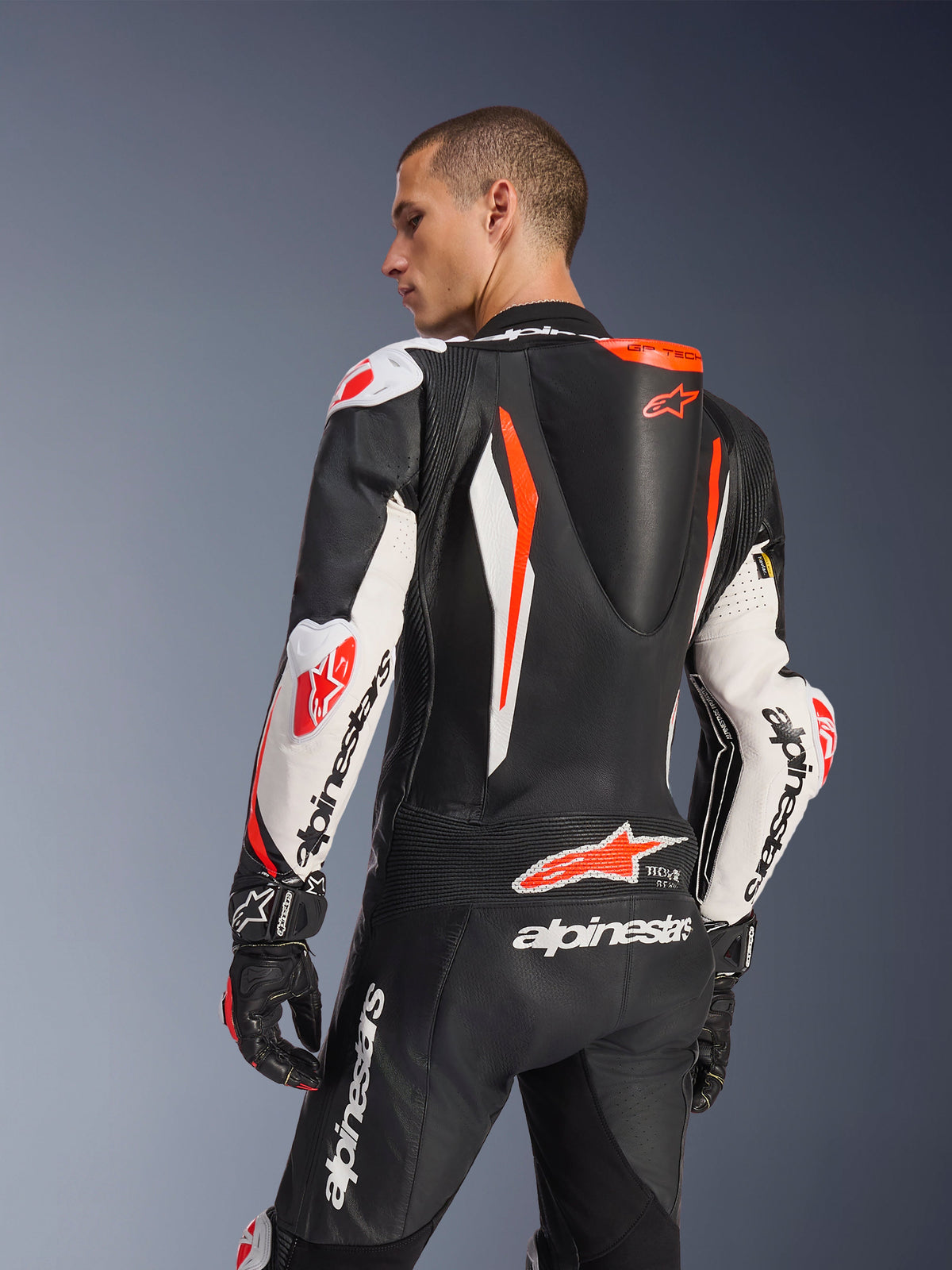 GP Tech V5 1PC Leather Suit - Motorcycle Suit | Alpinestars®