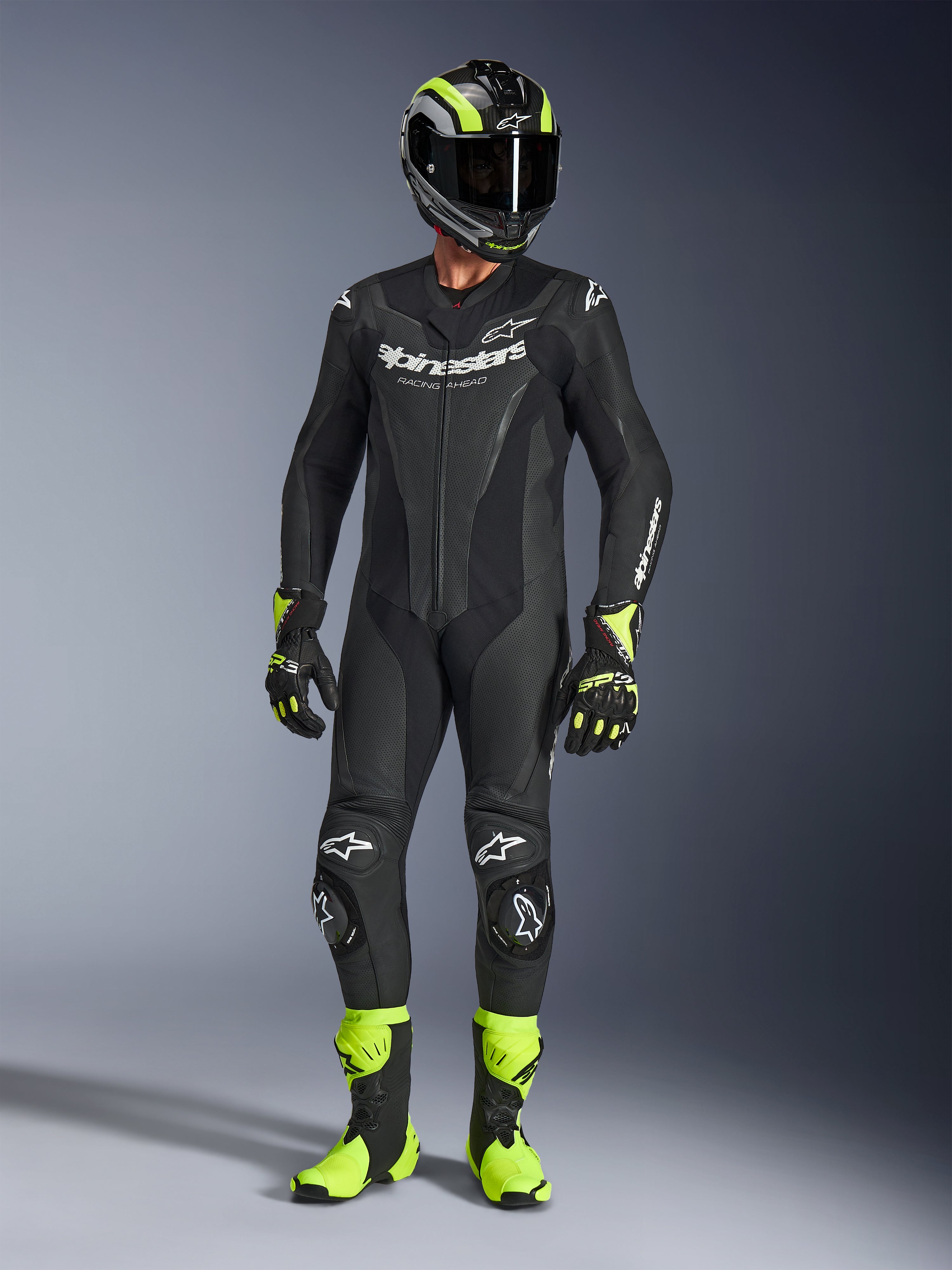 GP Force V2 Leather Suit - 1Piece | Alpinestars