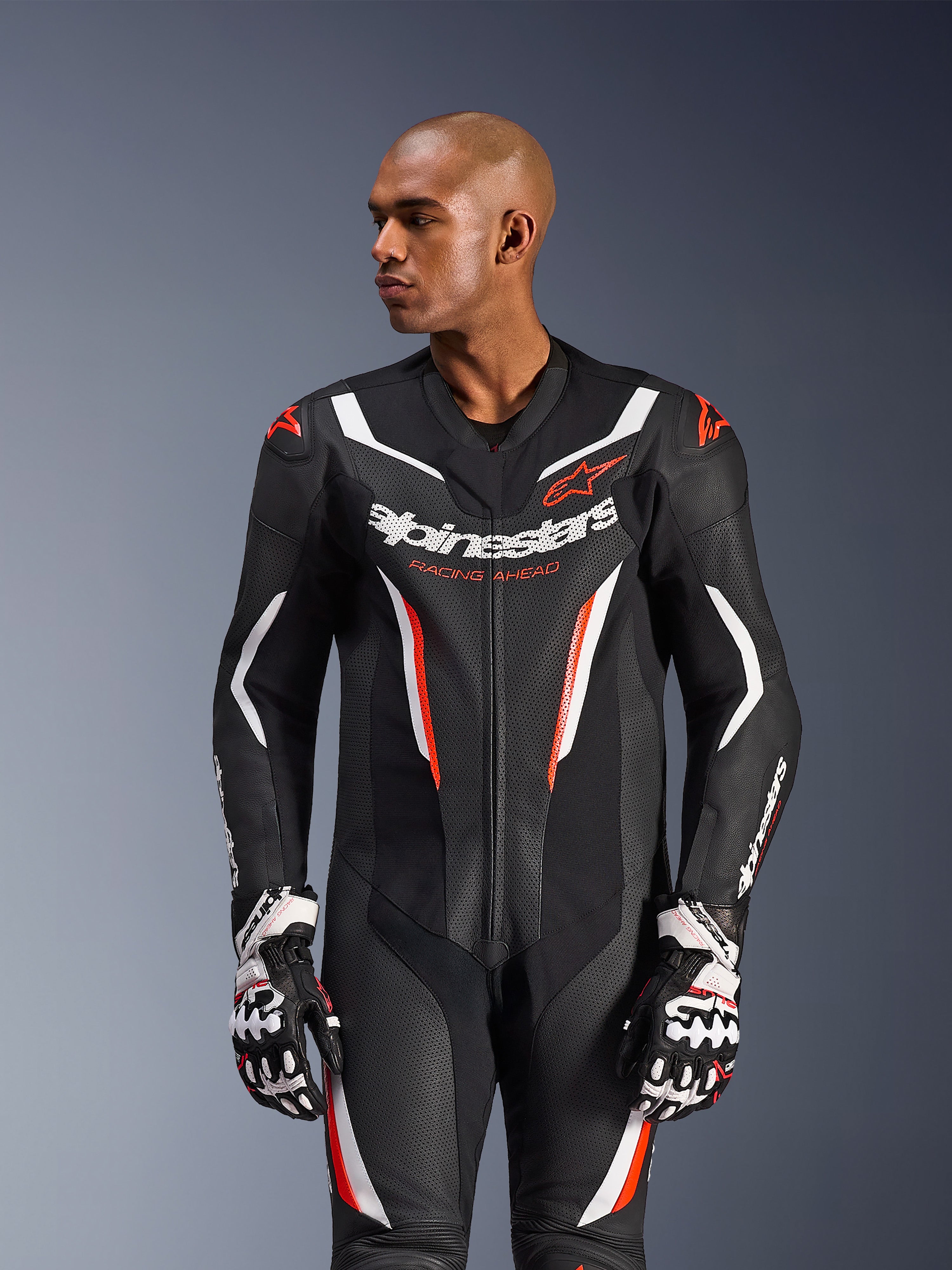 GP Force V2 Leather Suit - 1Piece | Alpinestars