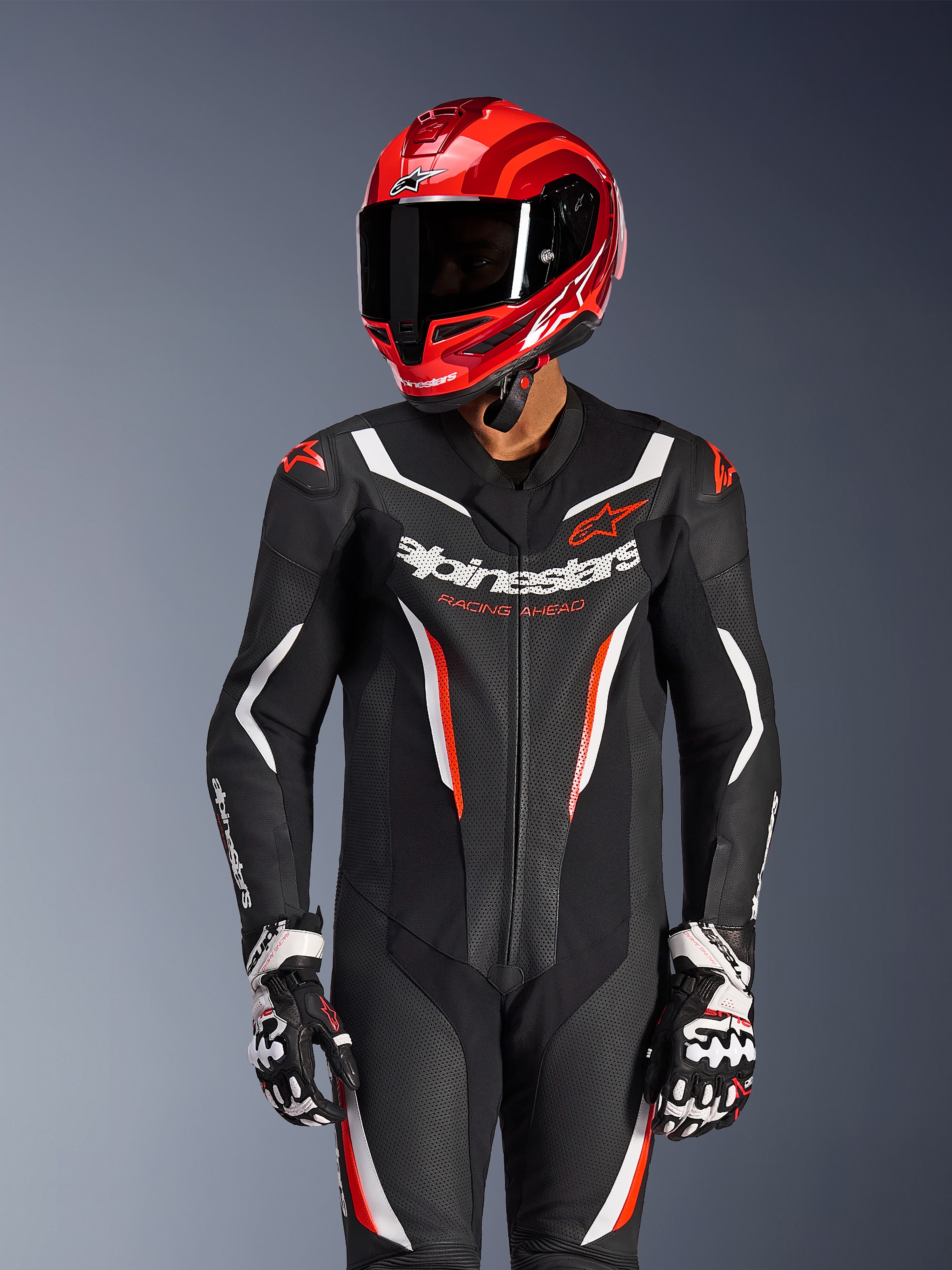 GP Force V2 Leather Suit - 1Piece | Alpinestars