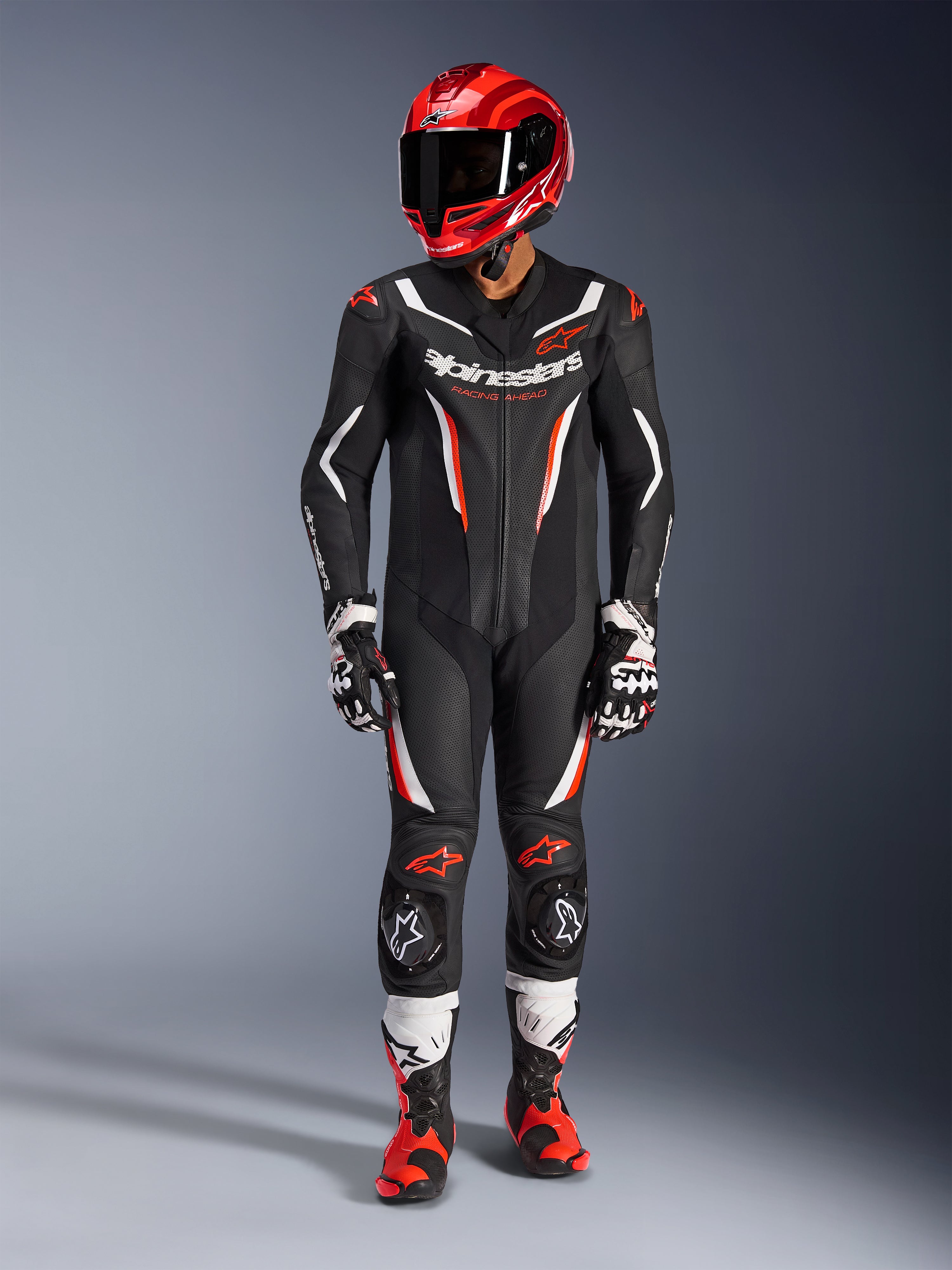 GP Force V2 Leather Suit - 1Piece | Alpinestars
