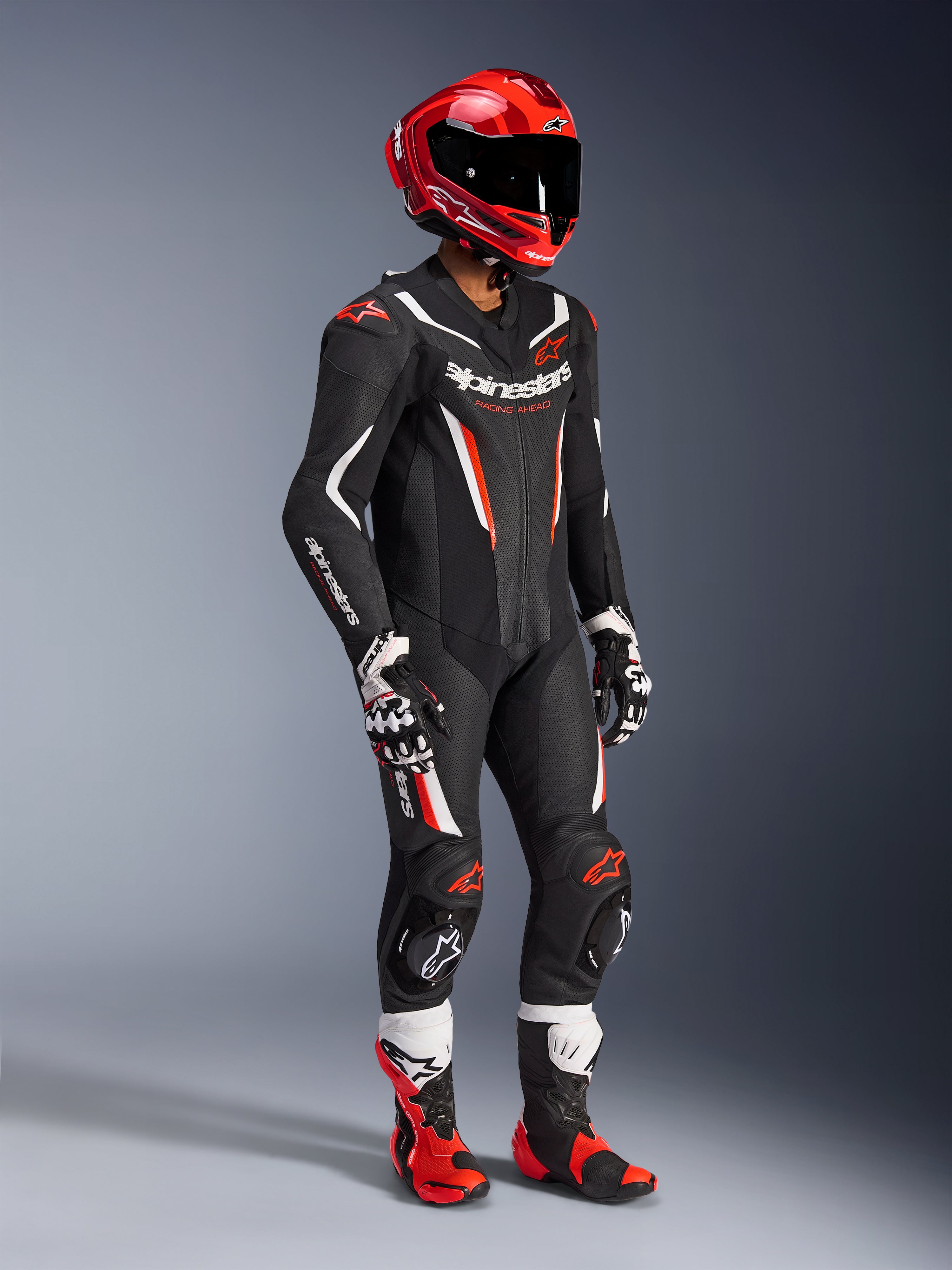 GP Force V2 Leather Suit - 1Piece | Alpinestars