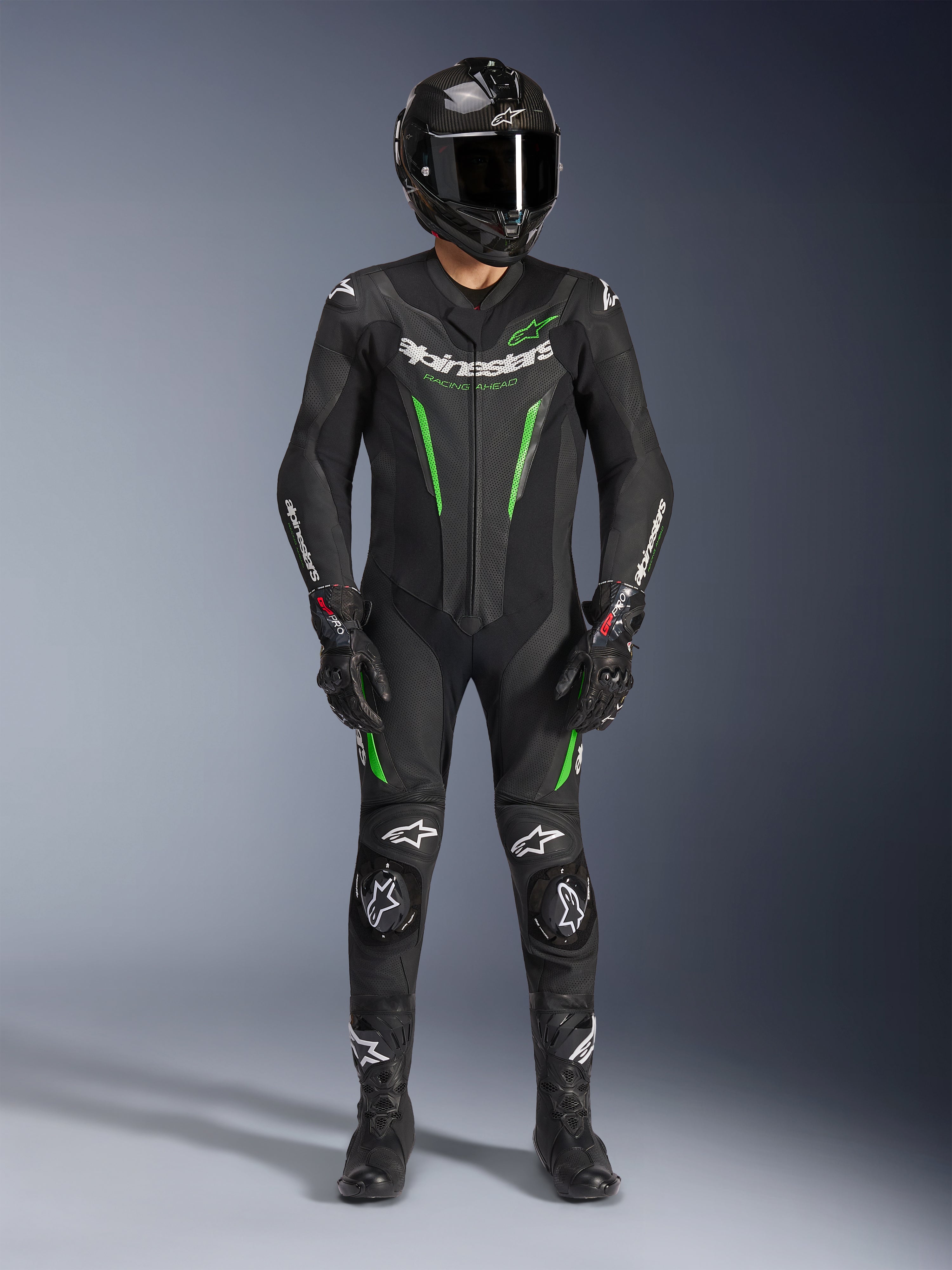 GP Force V2 Leather Suit - 1Piece | Alpinestars