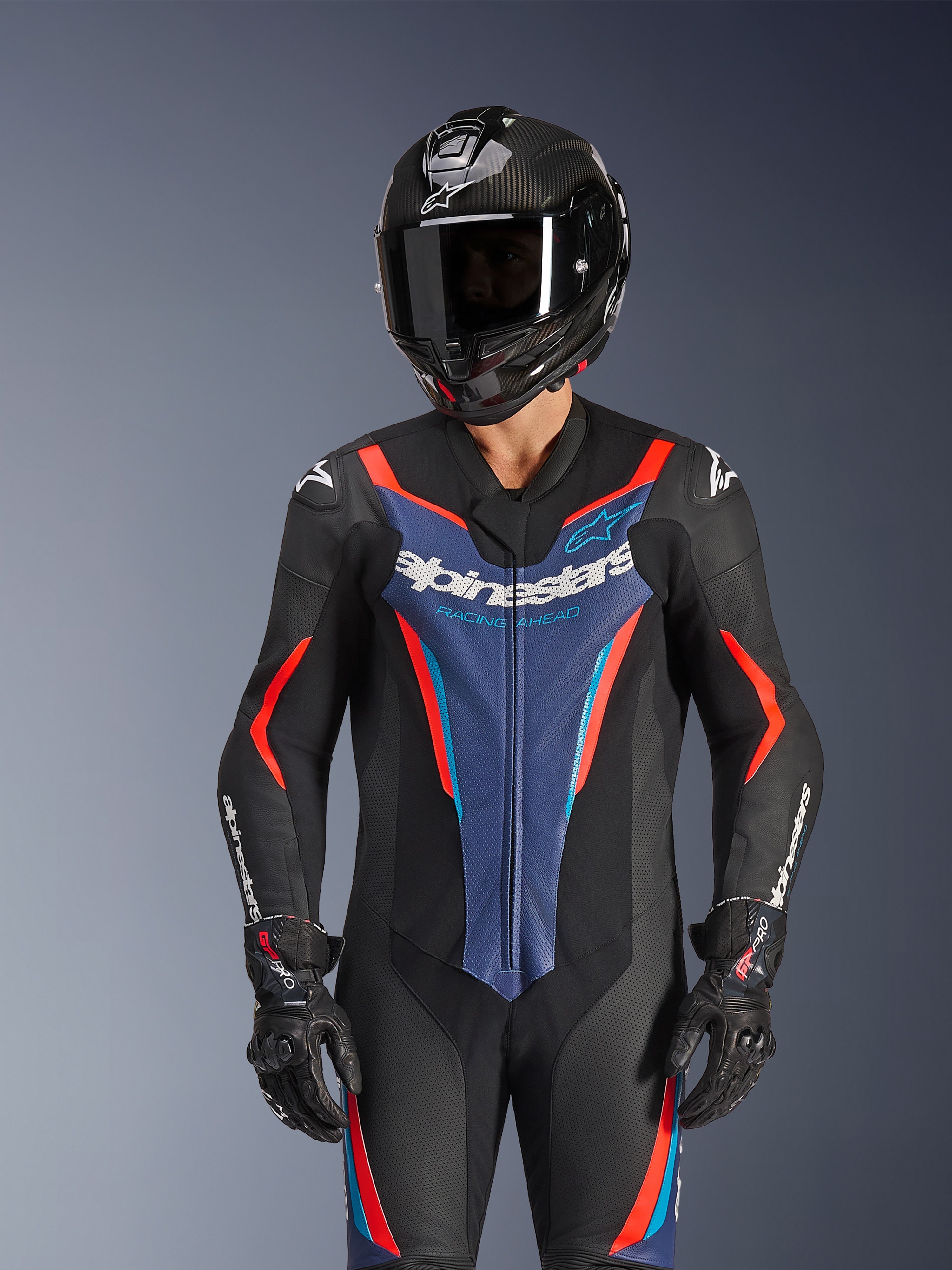 GP Force V2 Leather Suit - 1Piece | Alpinestars