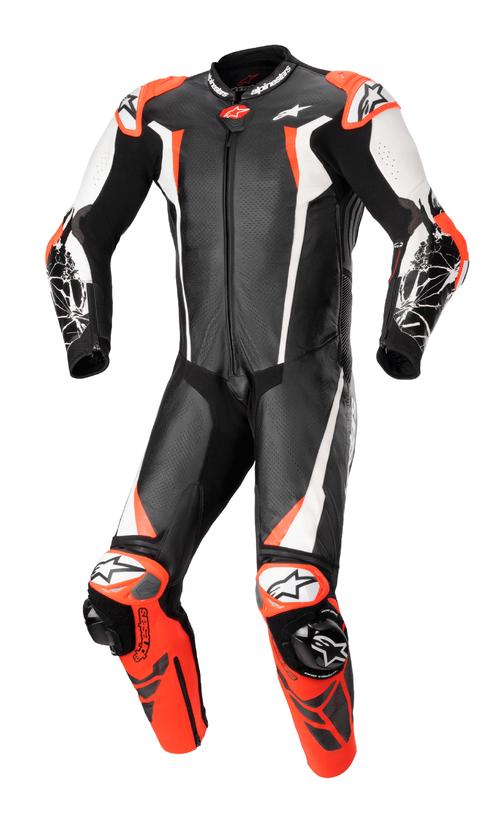 Racing Absolute V2 Leather Suit 1PC BLACK RACING/SPORT One