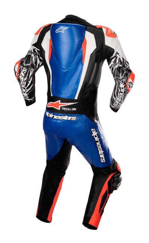 GP Plus V4 Leather Suit - 1PC - BLACK RACING One Piece Suits | Alpinestars
