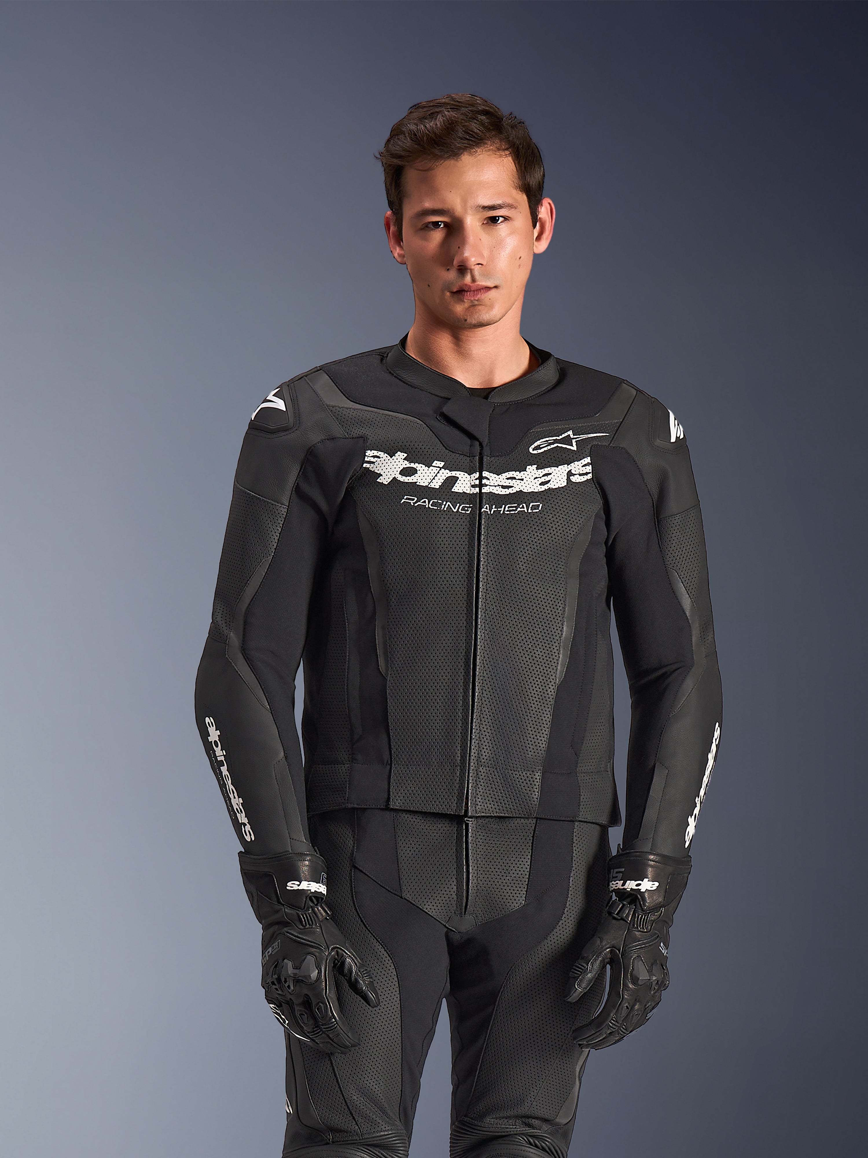 GP Force V2 Leather Suit- 2Piece | Alpinestars