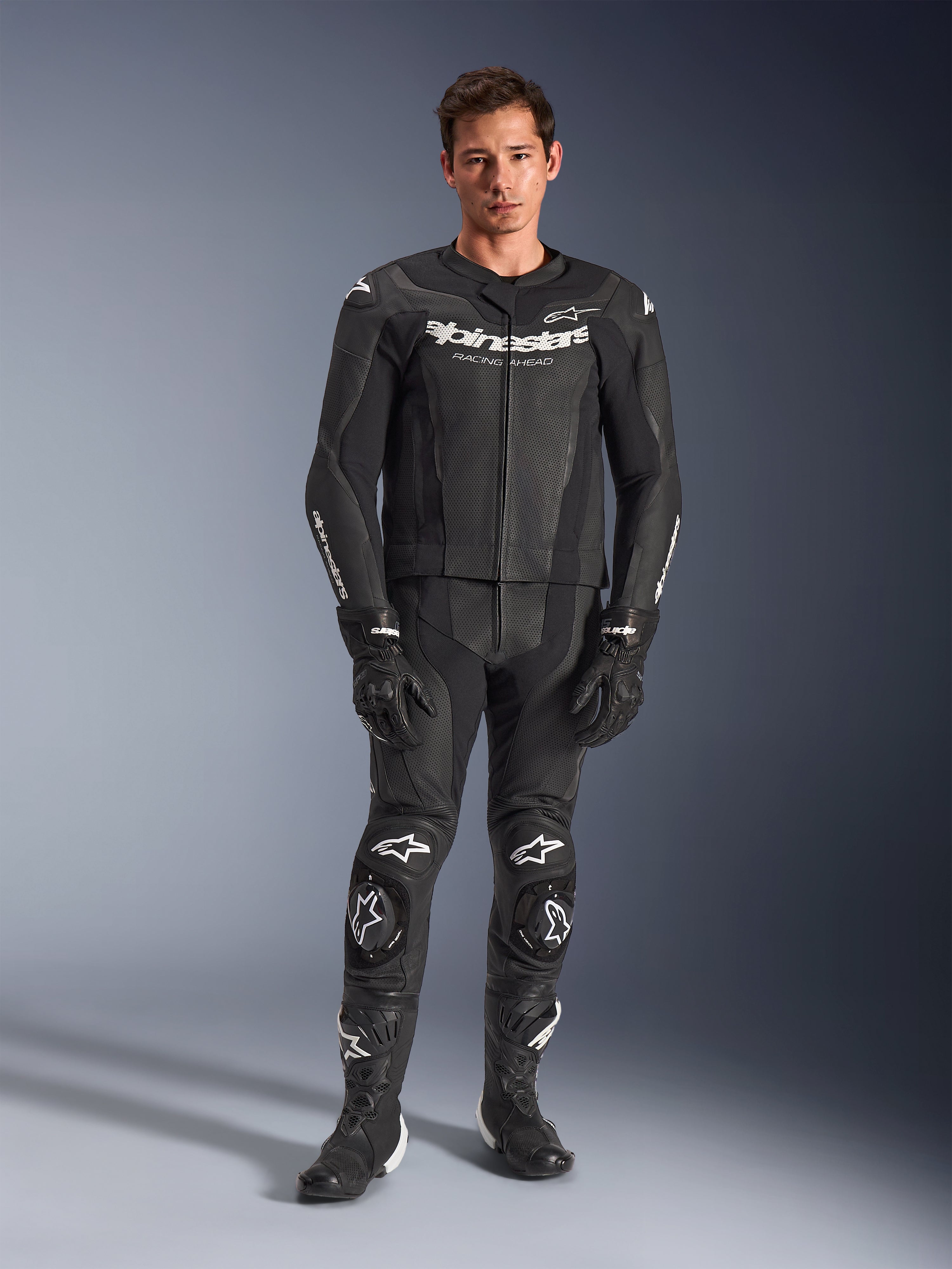 GP Force V2 Leather Suit- 2Piece | Alpinestars