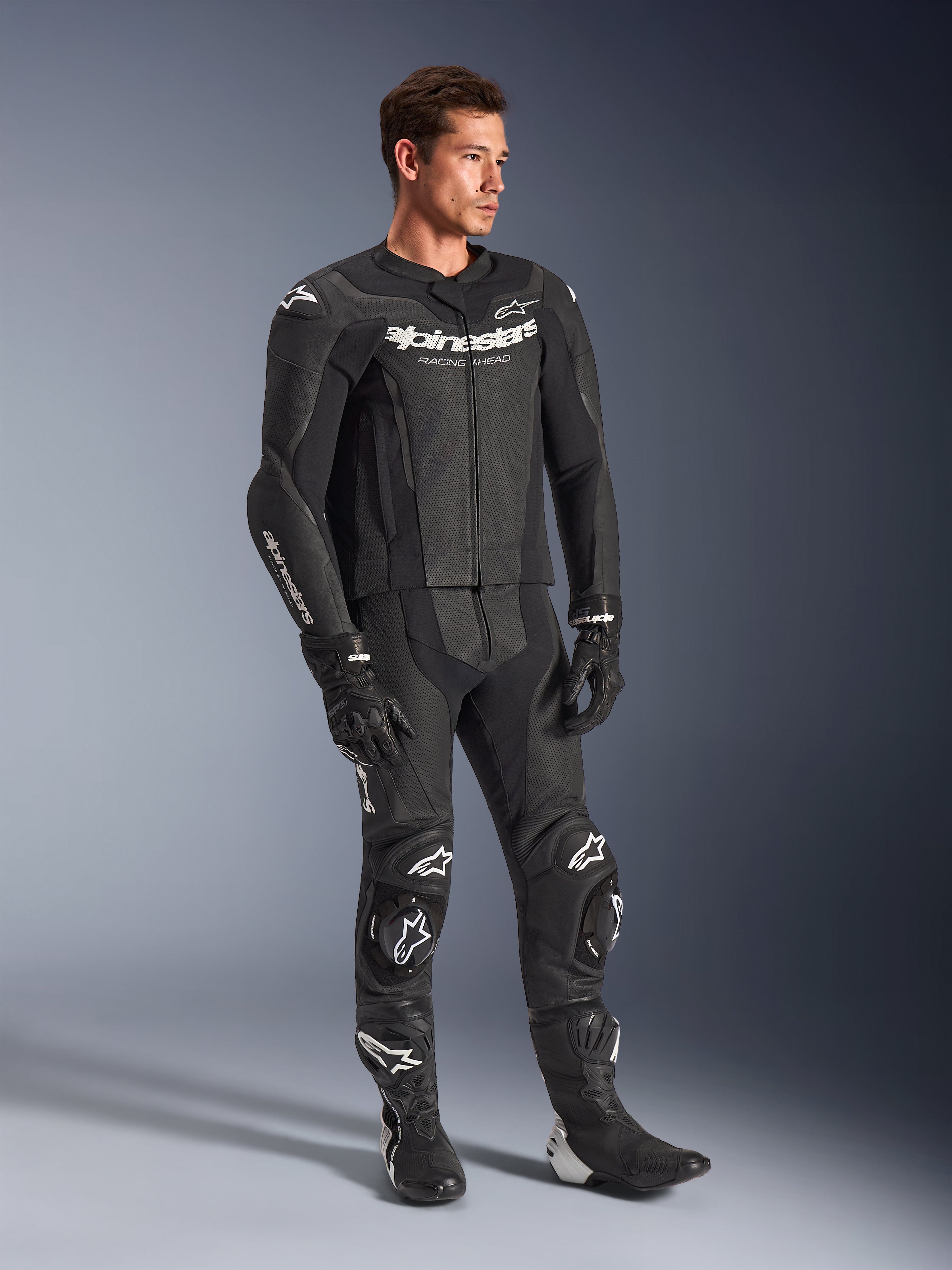 GP Force V2 Leather Suit- 2Piece | Alpinestars