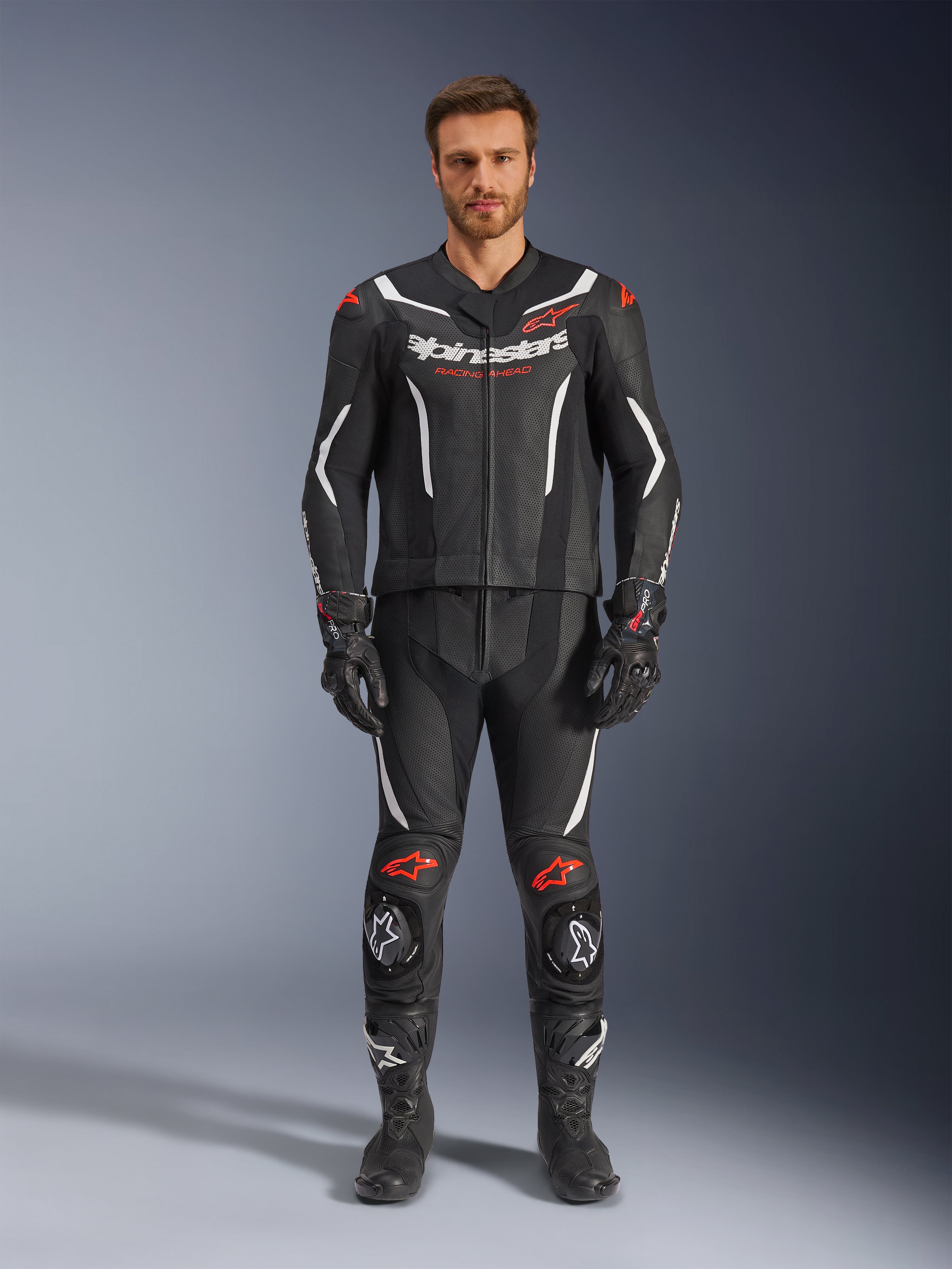 GP Force V2 Leather Suit- 2Piece | Alpinestars