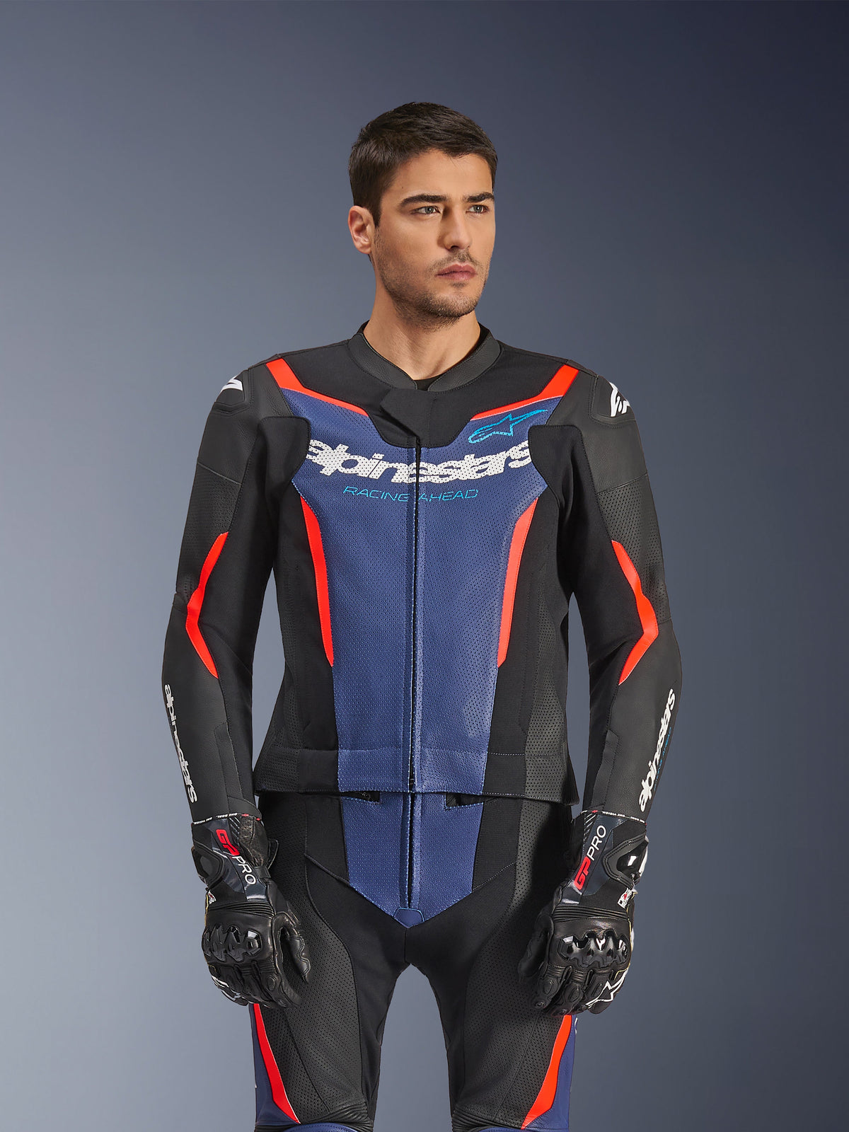 GP Force V2 Leather Suit- 2Piece | Alpinestars