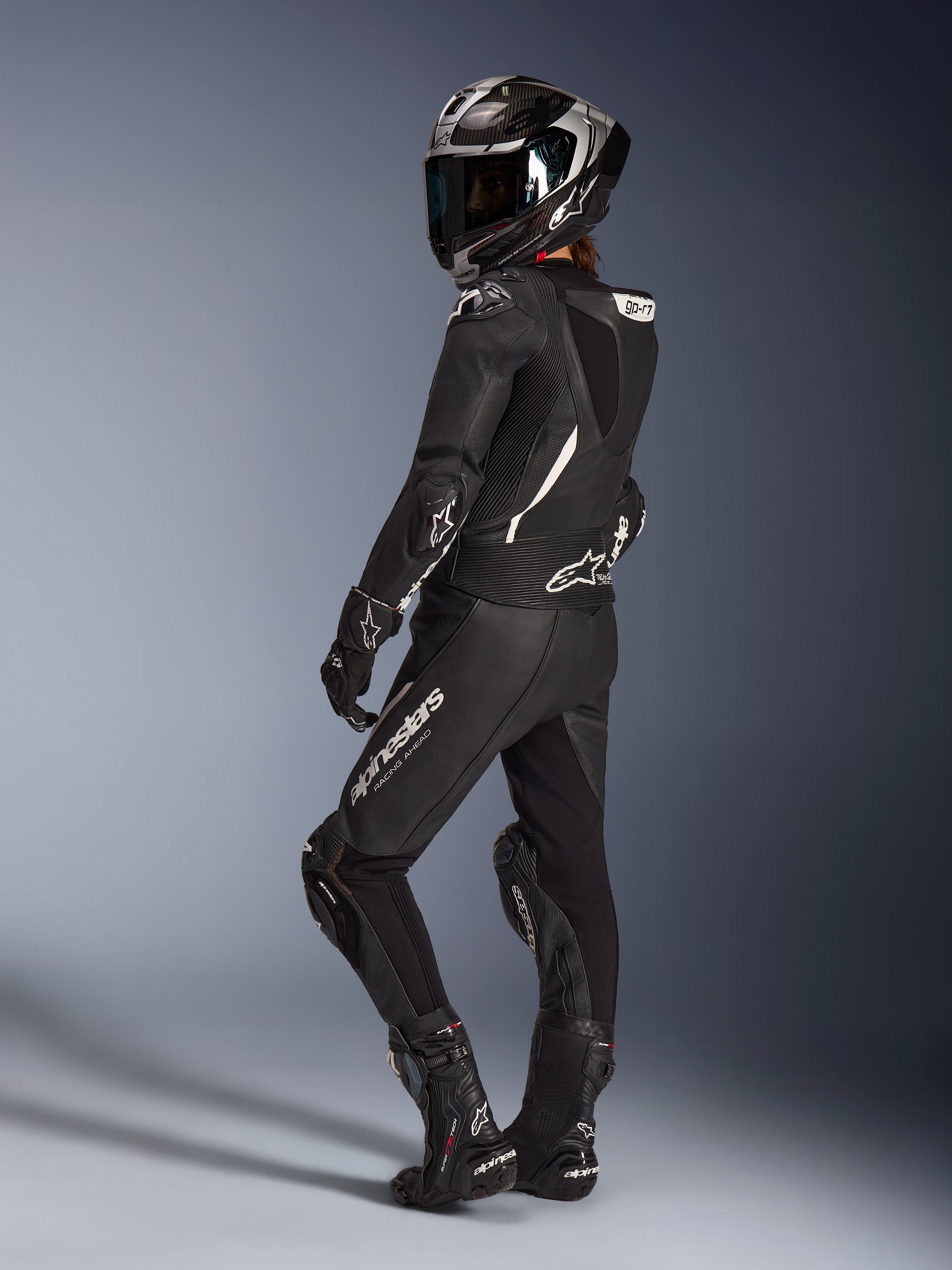 Women Stella Gp-R7 Leather Suit - 2Piece | Alpinestars