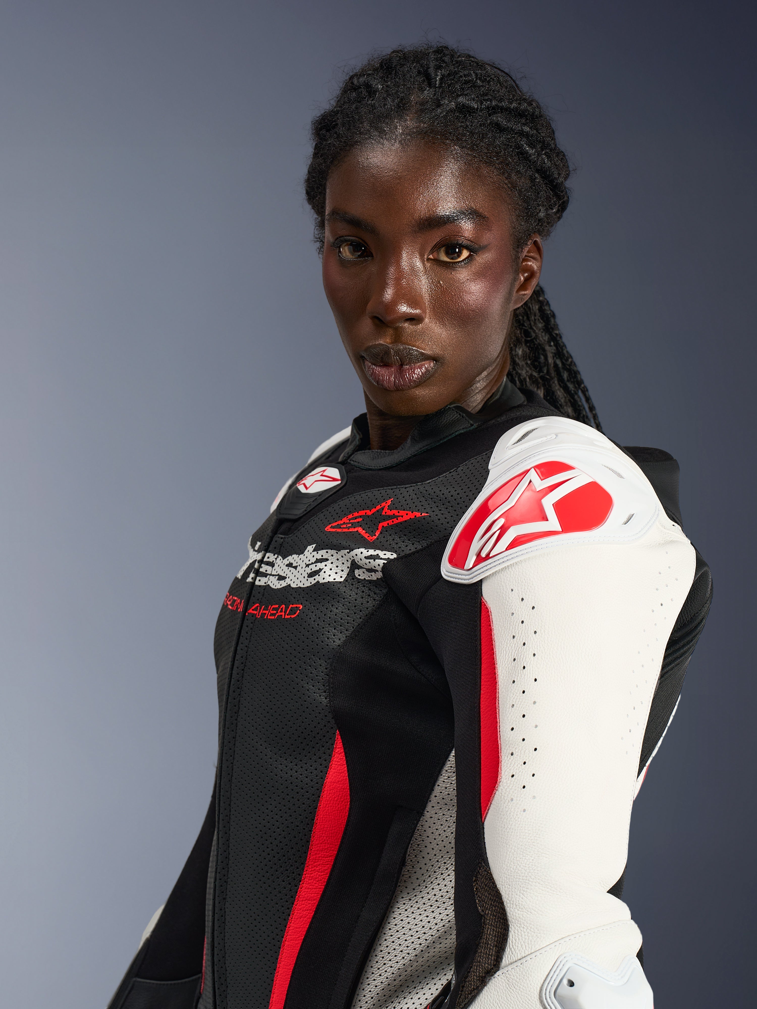 Women Stella Gp-R7 Leather Suit - 2Piece | Alpinestars