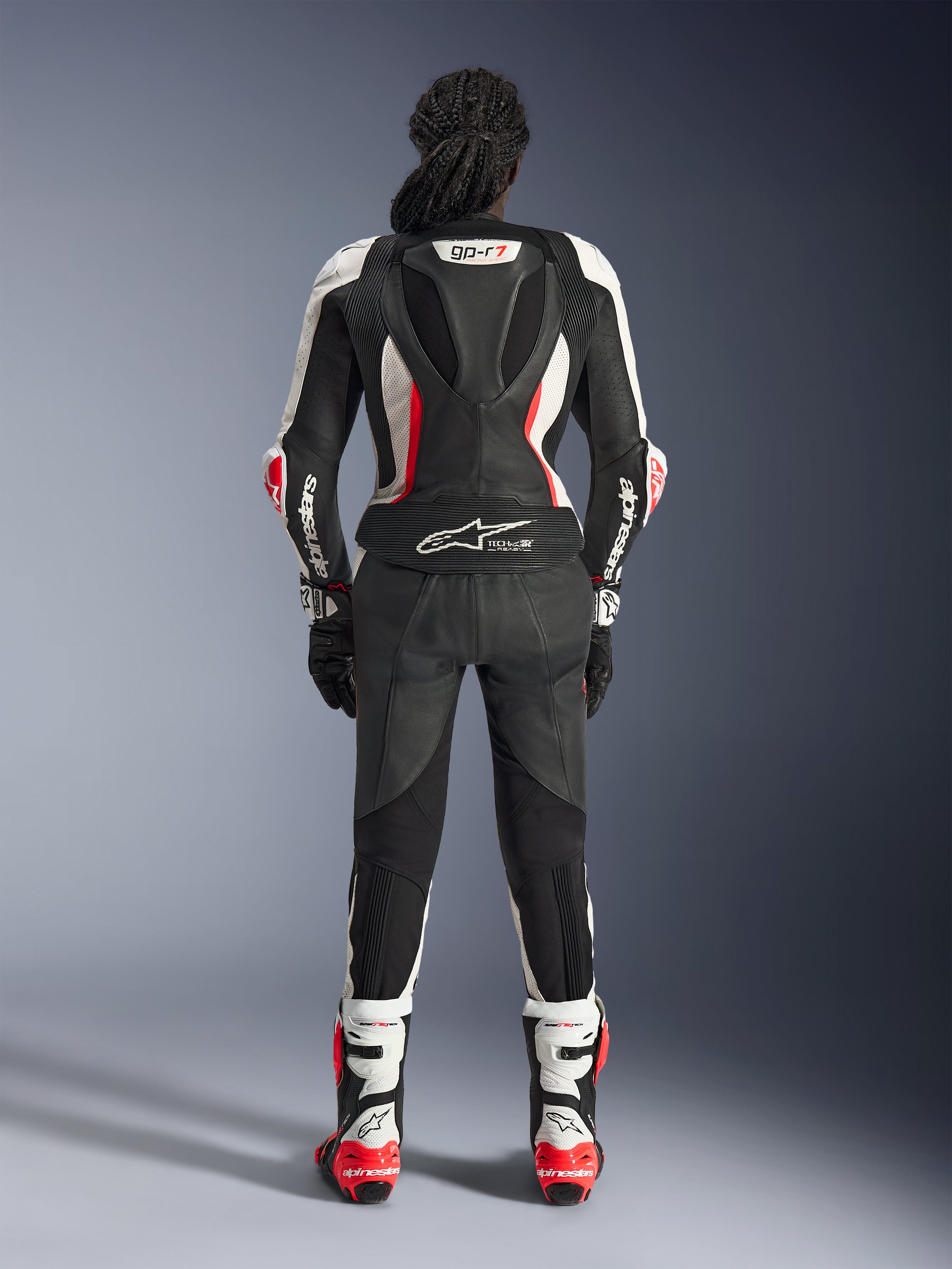 Women Stella Gp-R7 Leather Suit - 2Piece | Alpinestars