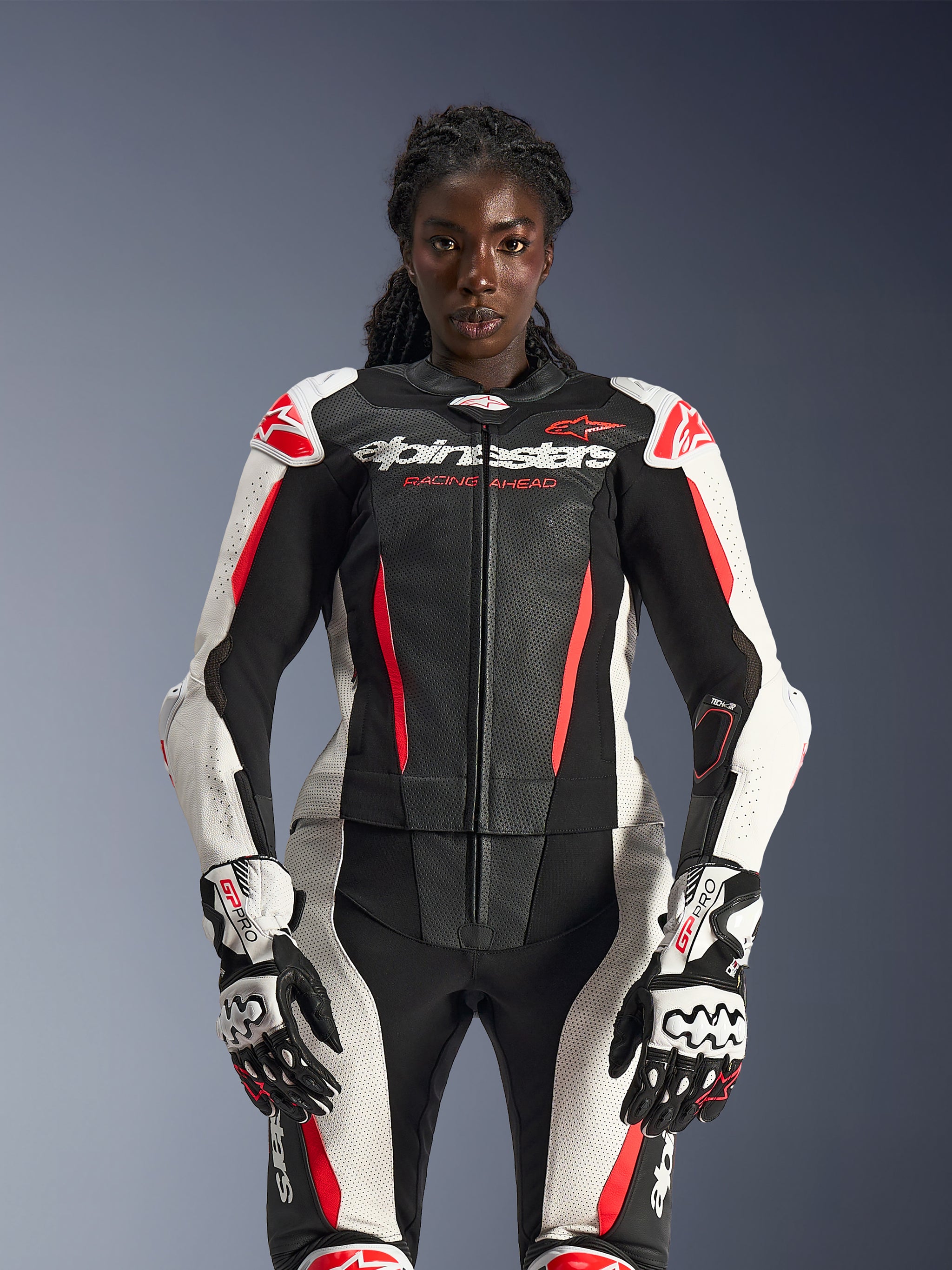 Women Stella GP-R7 Leather Suit - 2Piece