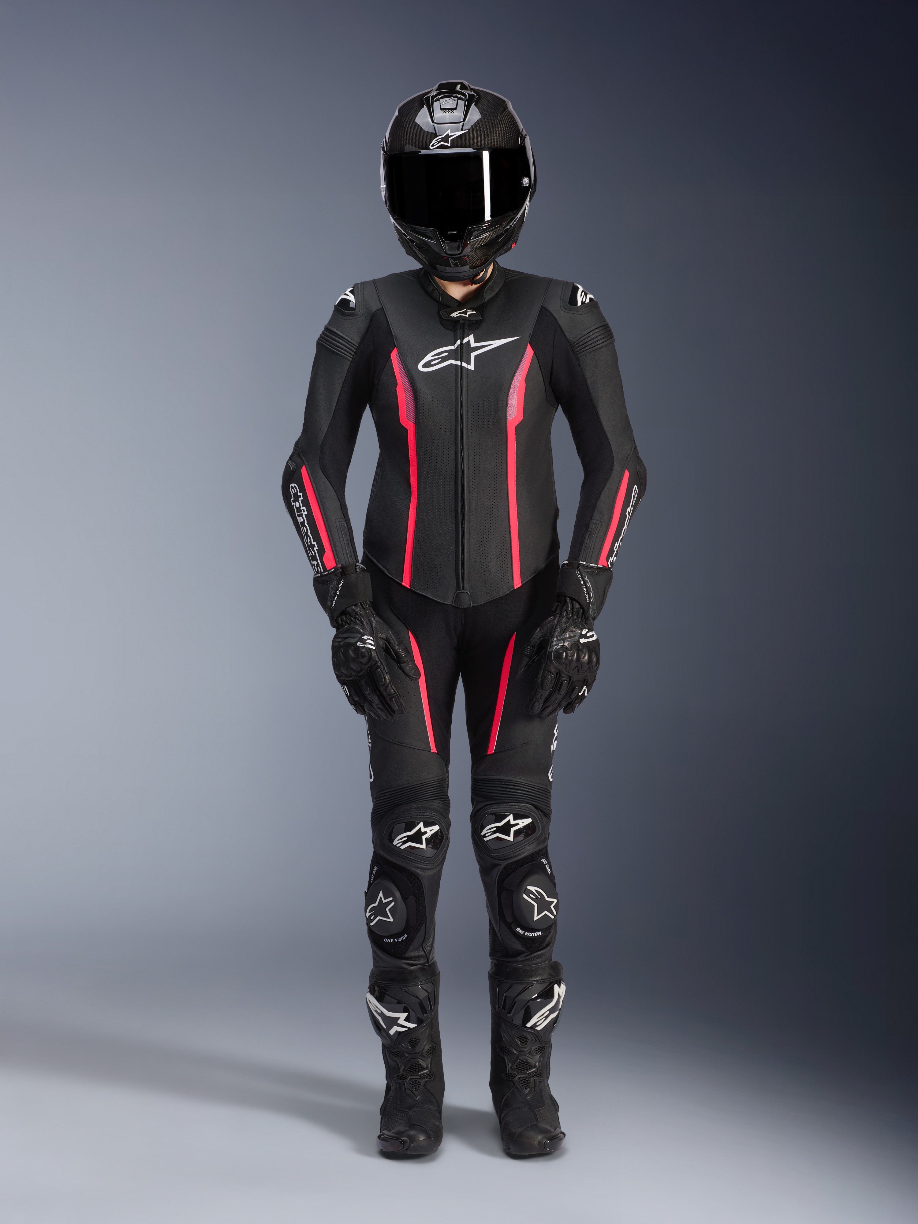 Women Stella Missile V2 1-Piece Suit - BLACK RACING/SPORT