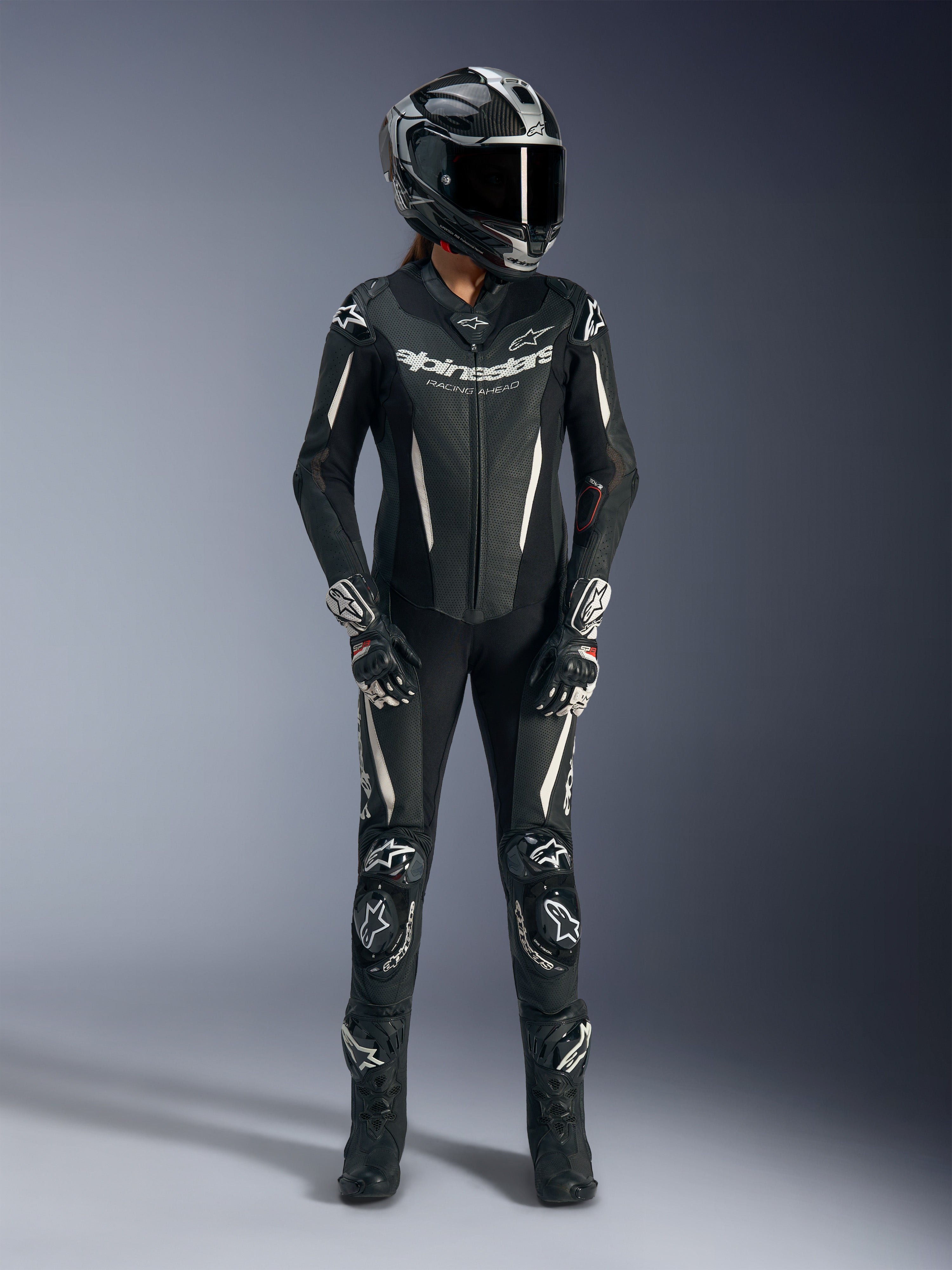 Women Stella Gp-R7 Leather Suit - 1Piece | Alpinestars