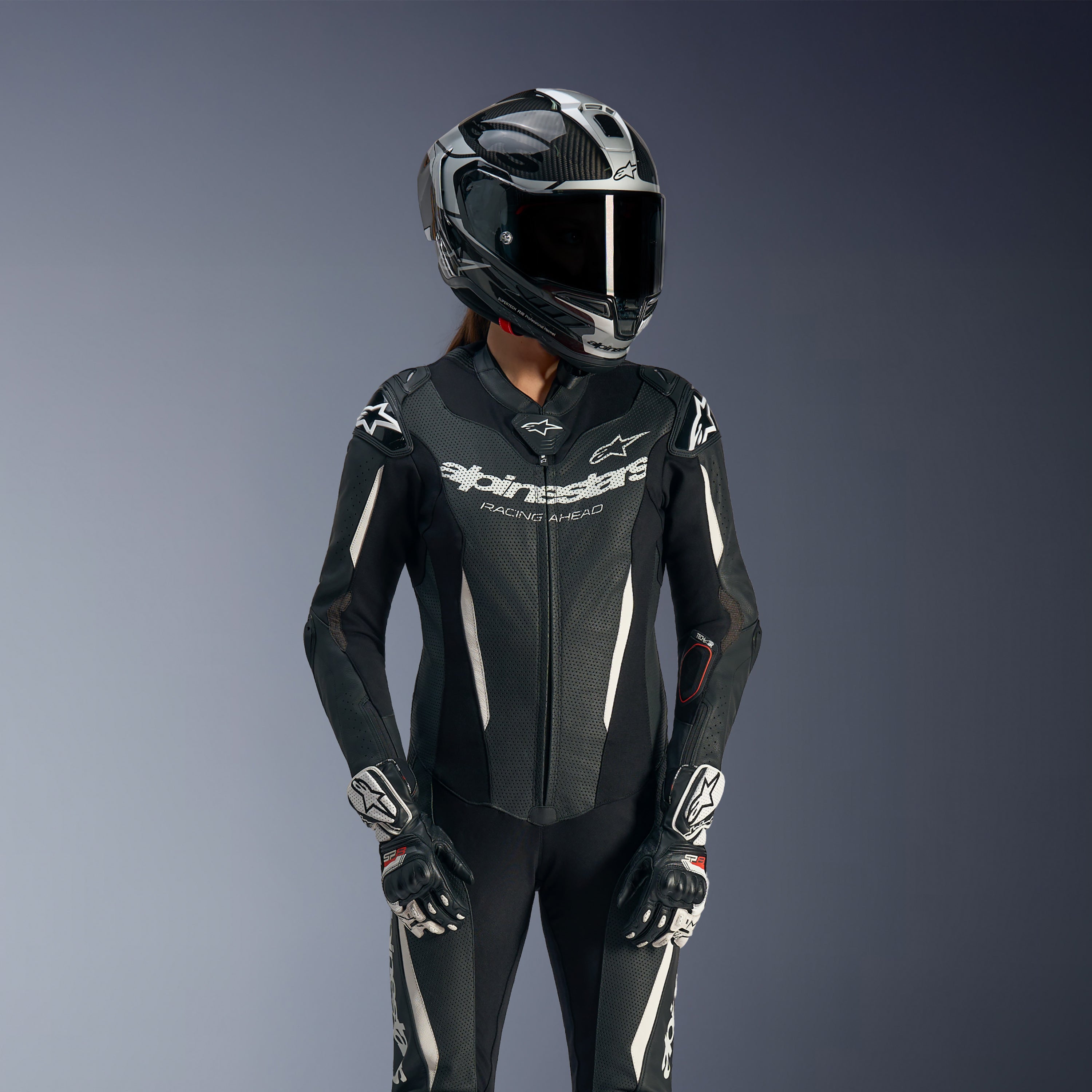 Women Stella Gp-R7 Leather Suit - 1Piece | Alpinestars