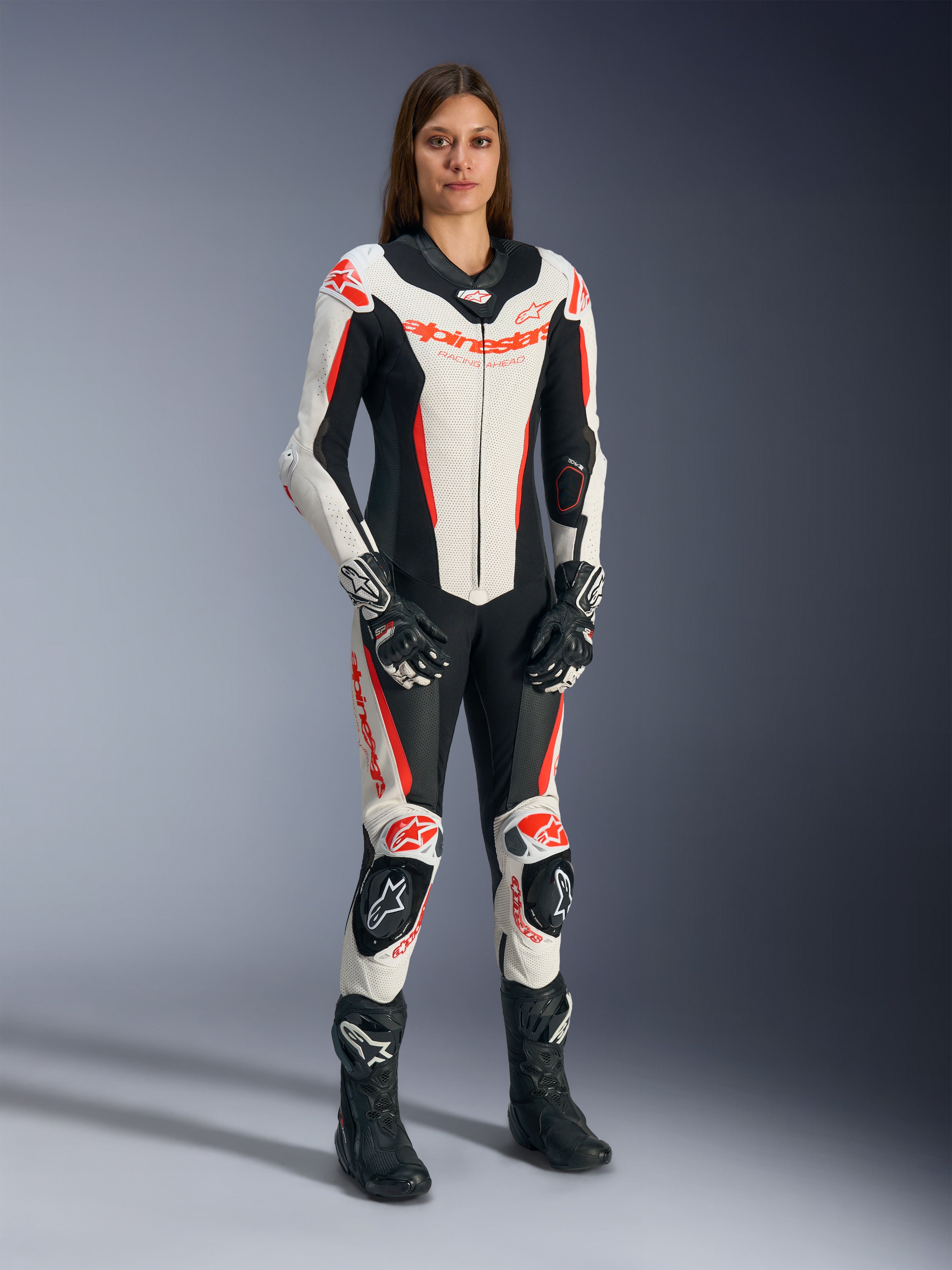 コブラスーツ　AVANTE Aスペック　RG ロングタイプ Women Stella Gp-R7 Leather Suit - 1Piece | Alpinestars