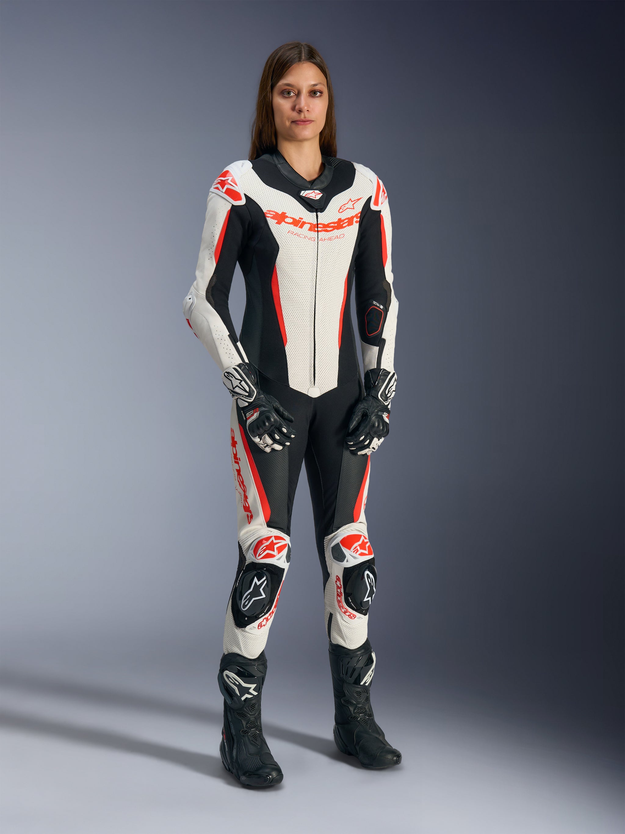 Women Stella GP-R7 Leather Suit - 1Piece