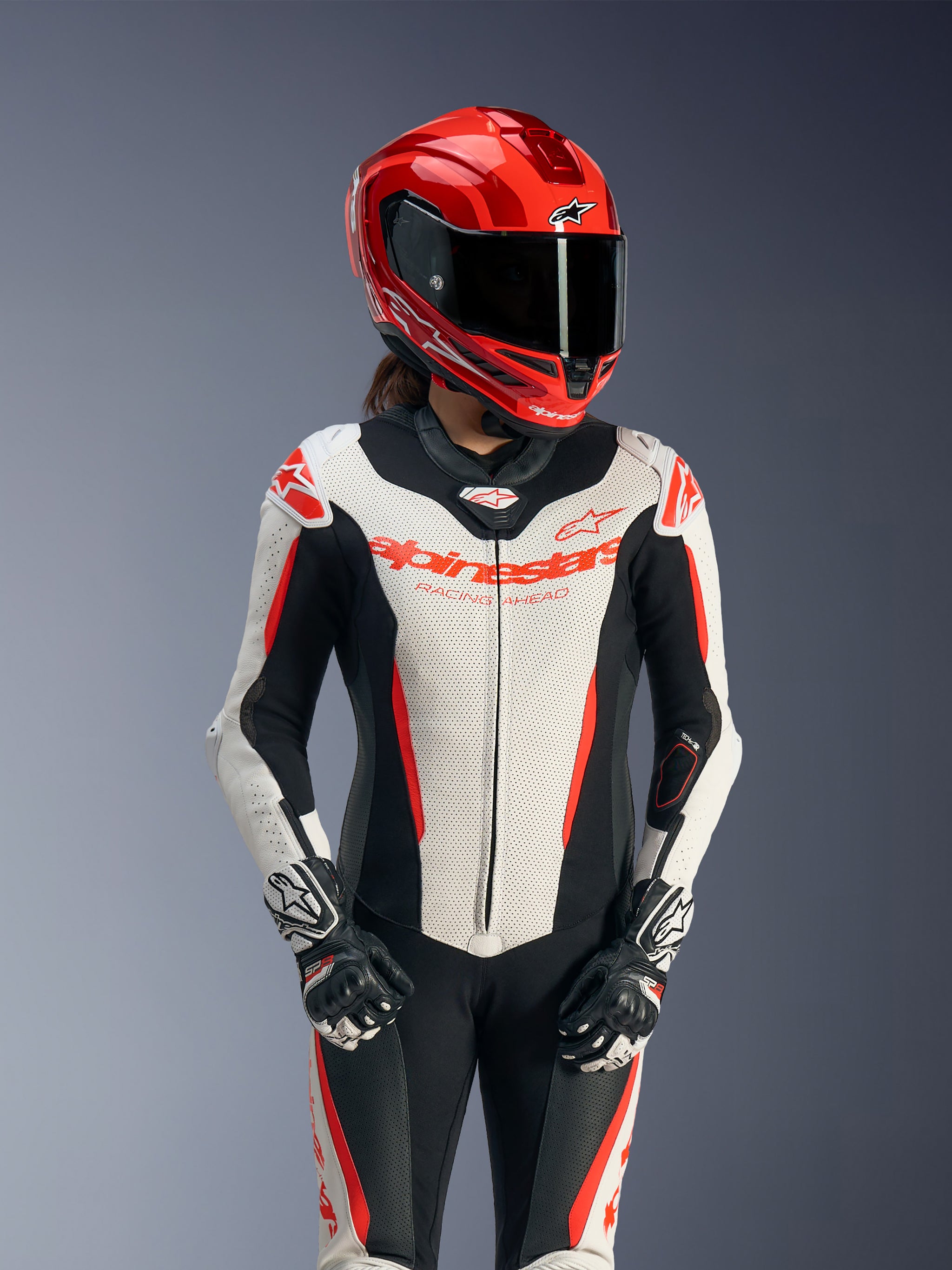 Women Stella GP-R7 Leather Suit - 1Piece