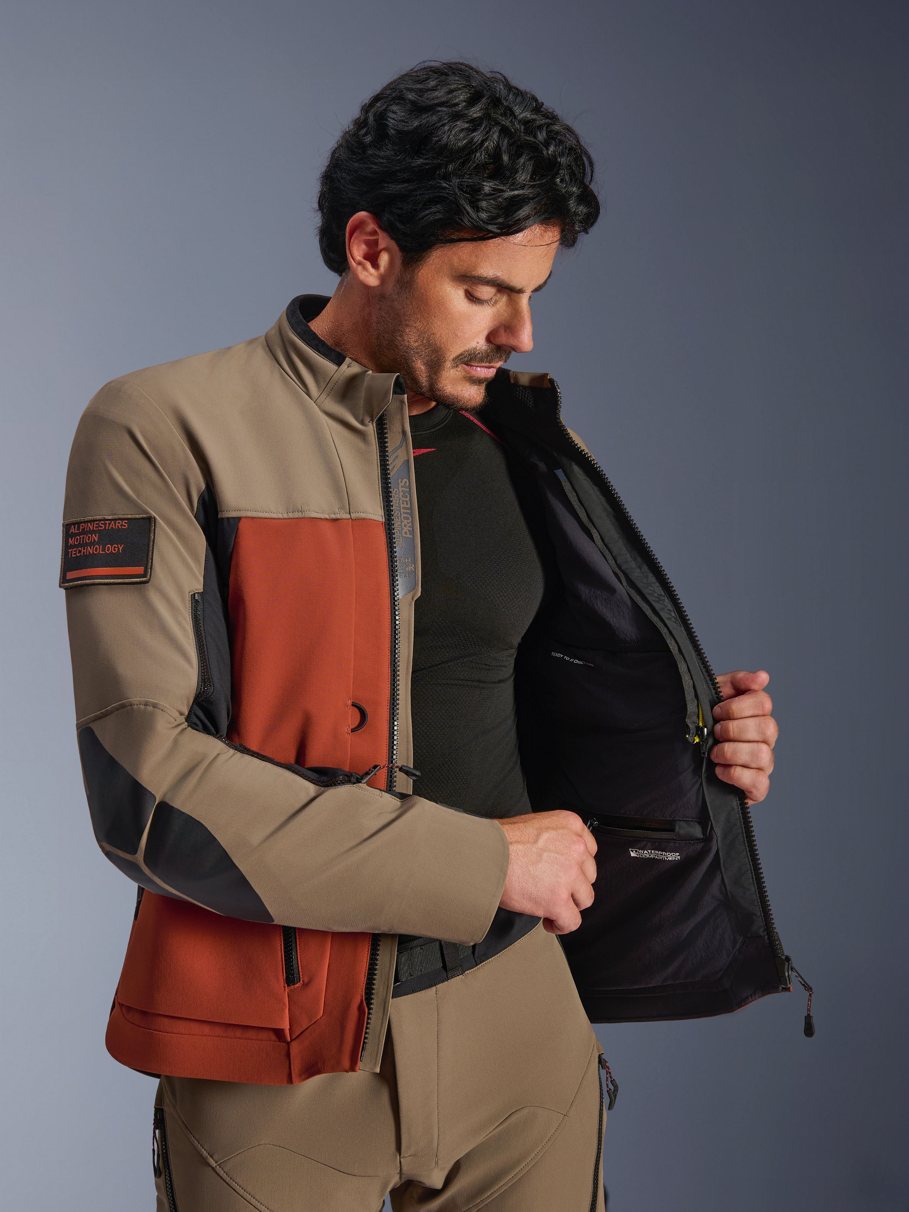AMT-8 Stretch Drystar® XF - Motorcycle Jackets | Alpinestars®