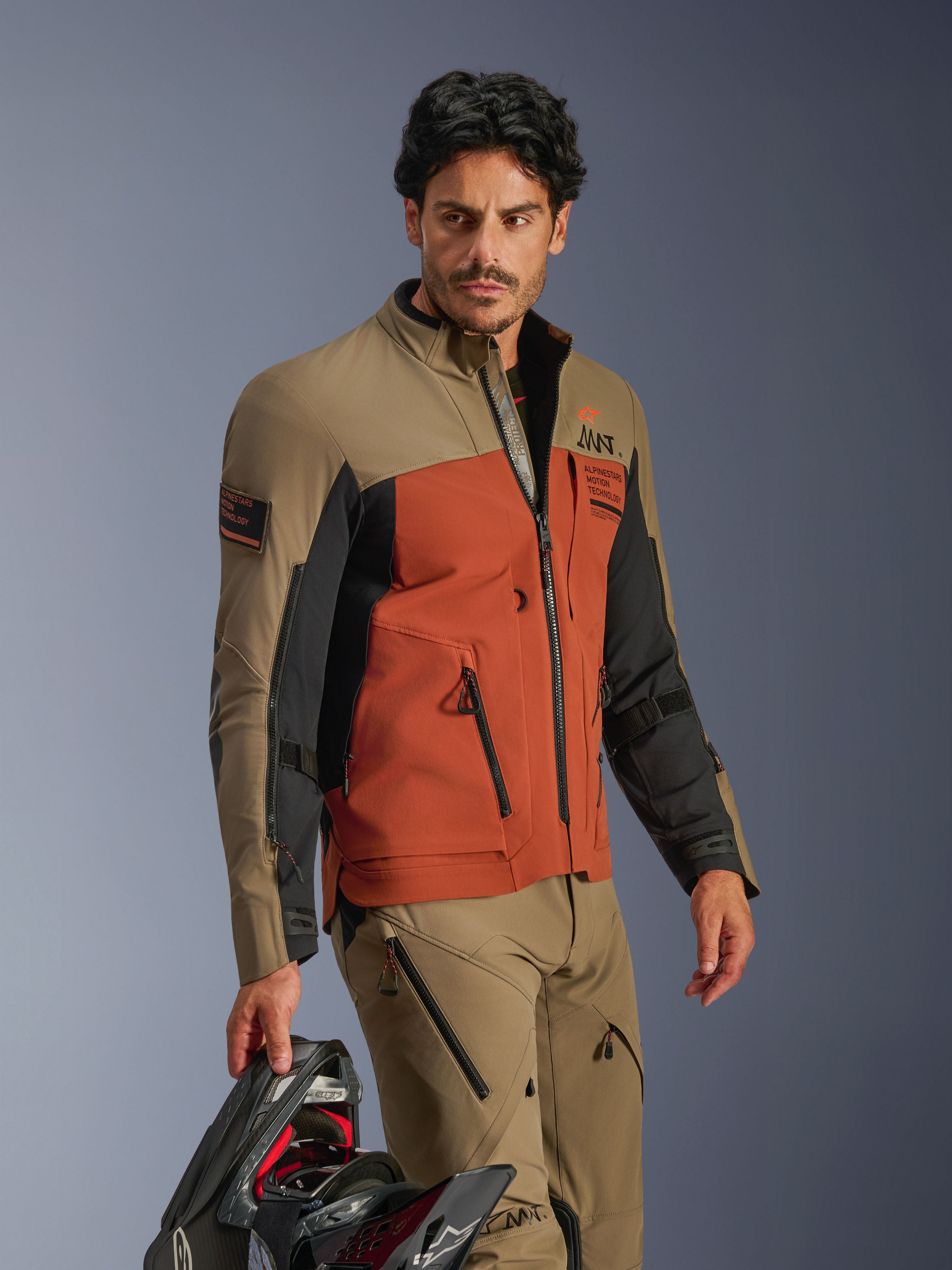 AMT-8 Stretch Drystar® XF - Motorcycle Jackets | Alpinestars®