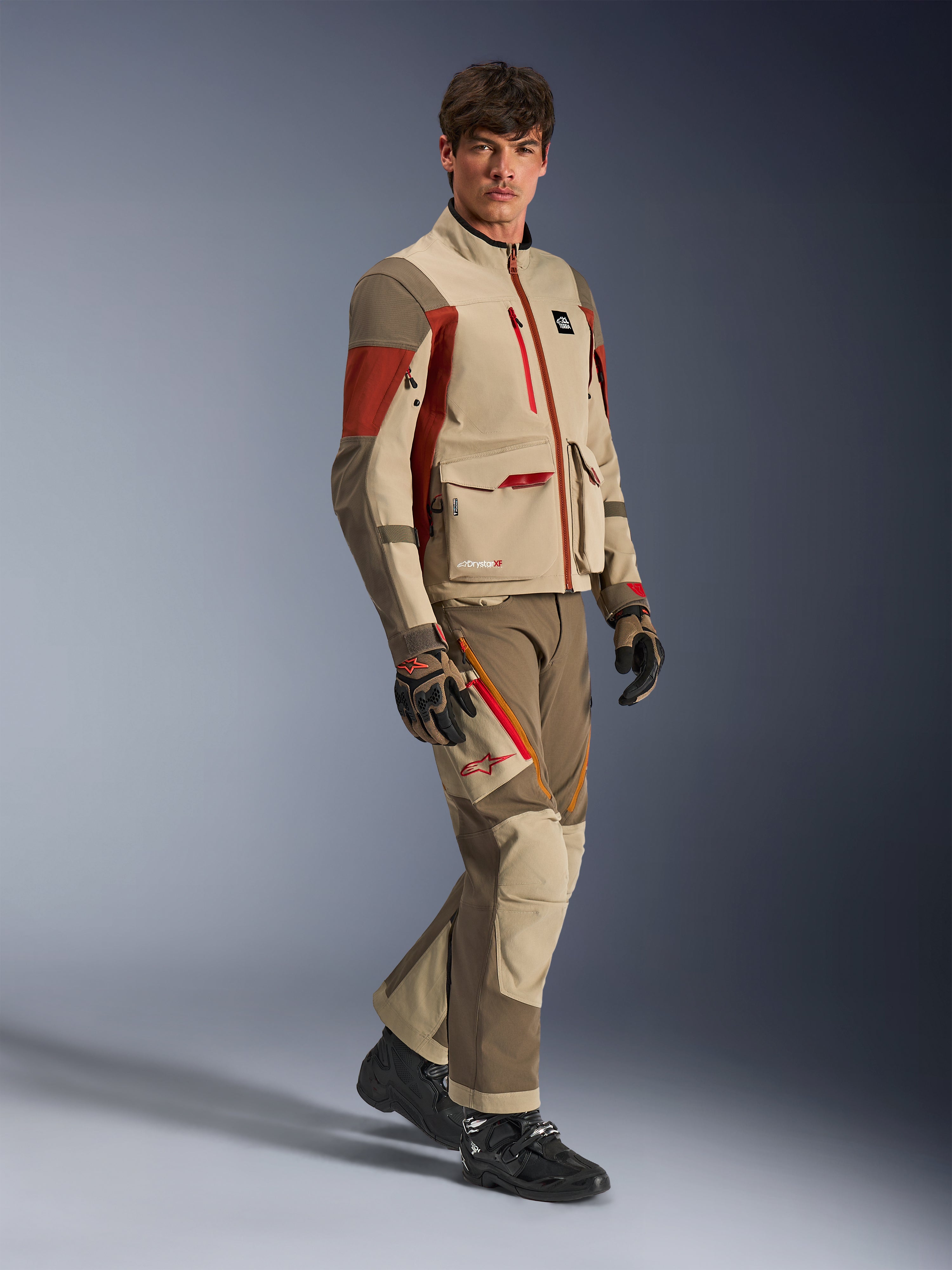 GORE-TEX ストライダーパンツ M バーガンディ Maxdura Drystar®Xf Laminated Armored Shell | Alpinestars