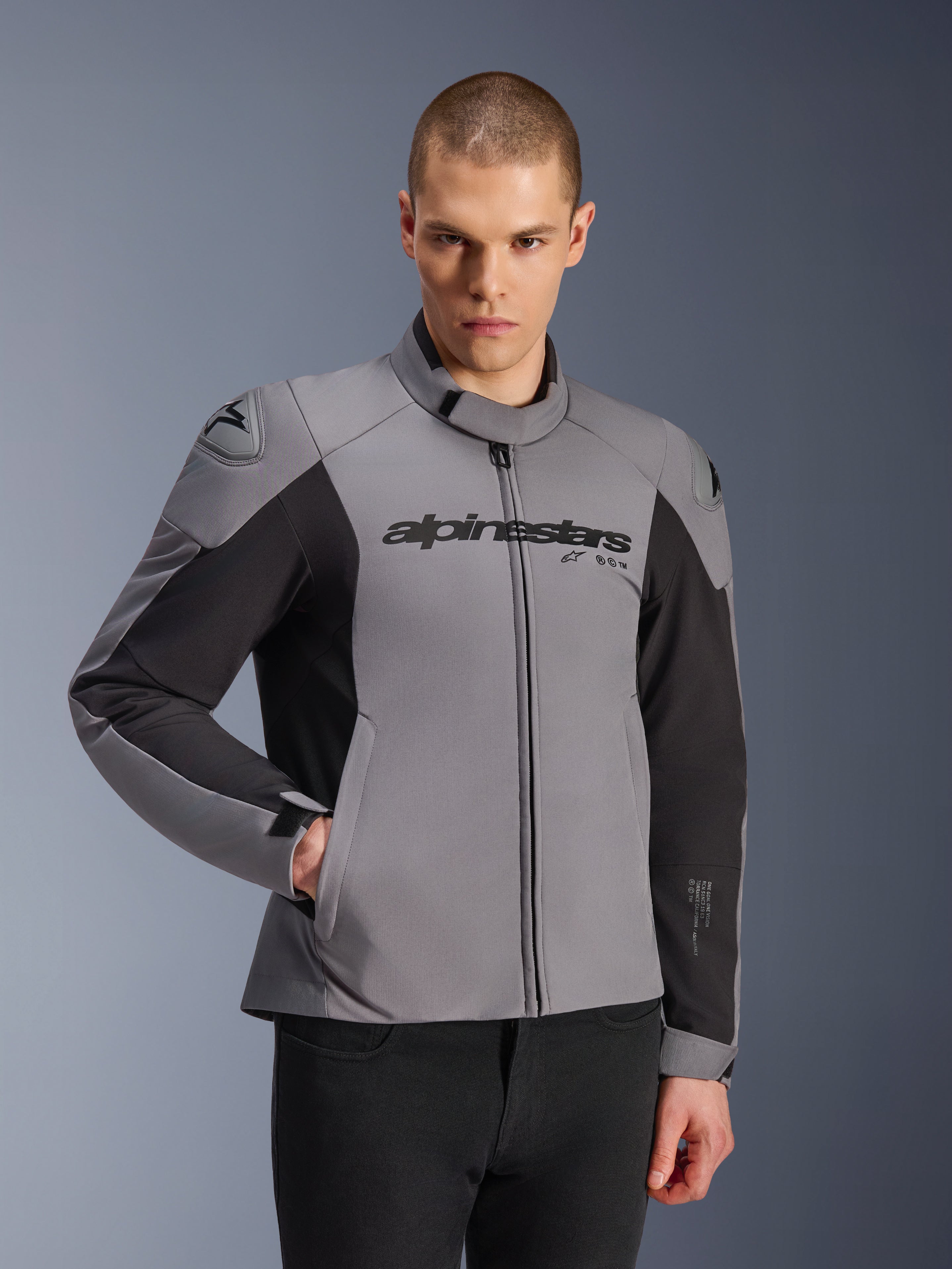 Alpinestars 　メッシュジャケット グレー/ブラック　Lサイズ SMX Waterproof - Motorcycle Jacket | Alpinestars®