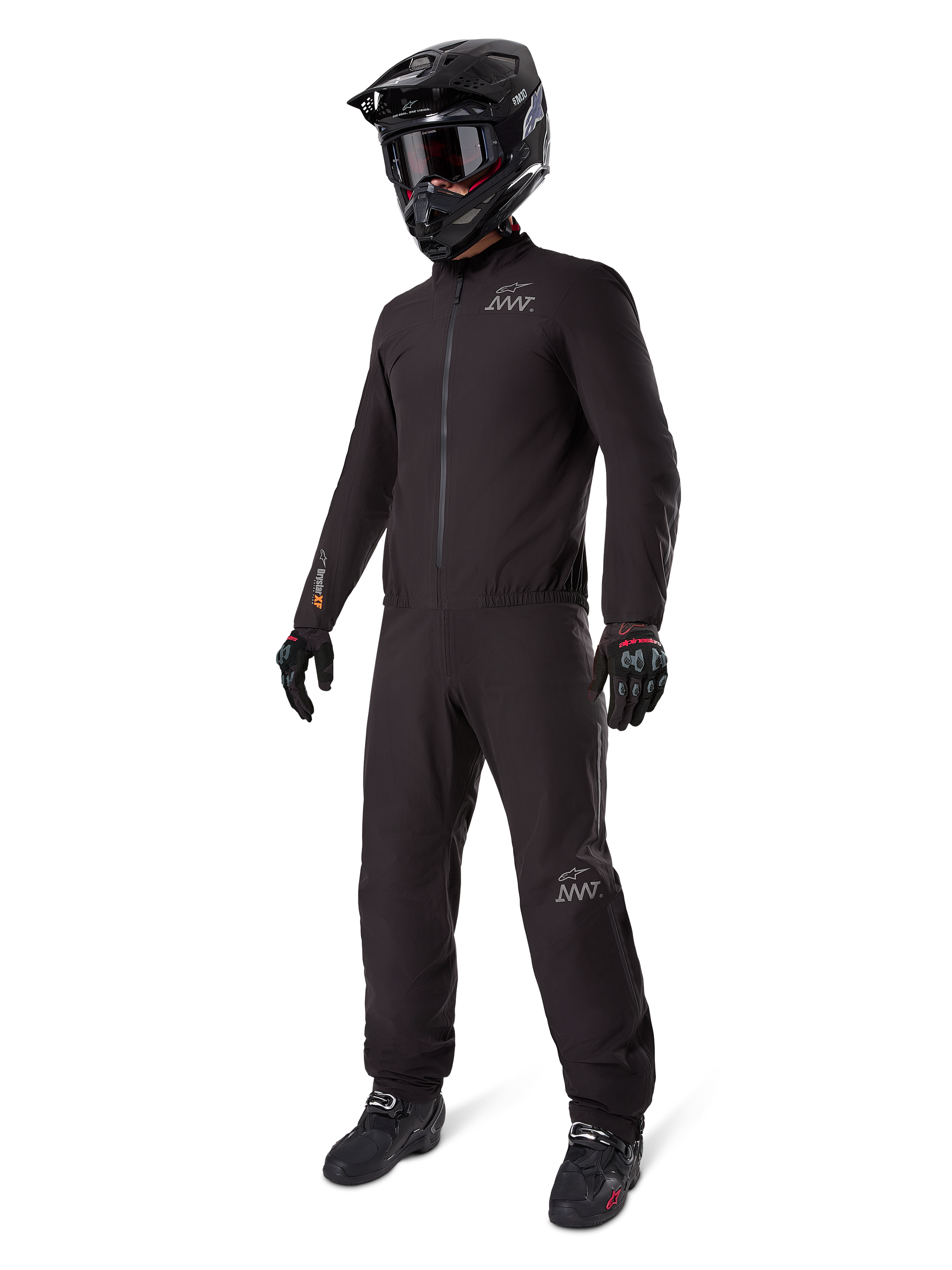 ウェア Alpinestars NEVADA PANTS 2026 Fluid Apex Pants - Black MOTOCROSS Pants | Alpinestars
