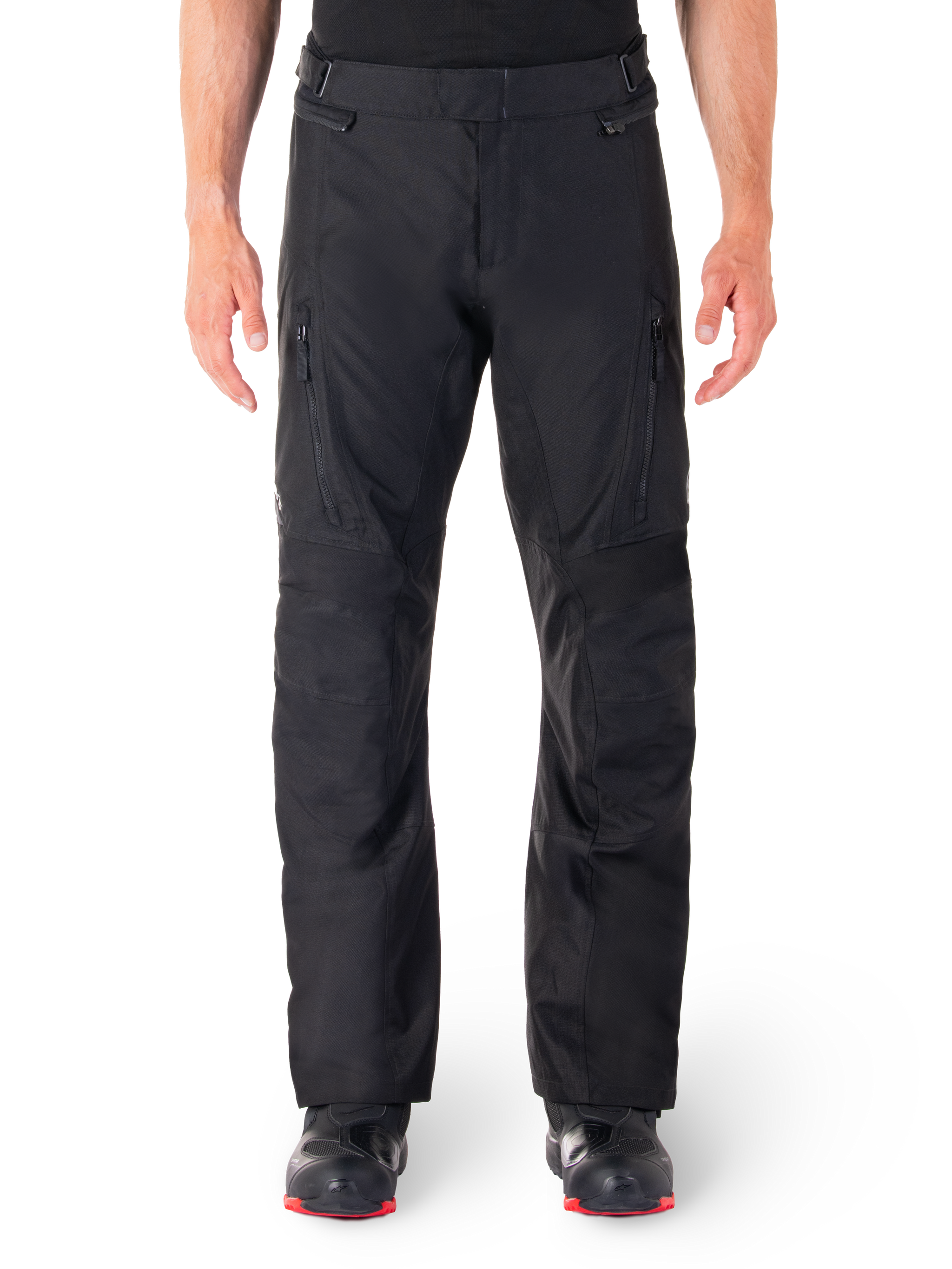 St-1 Waterproof Pants - Black ADVENTURE Textile Pants