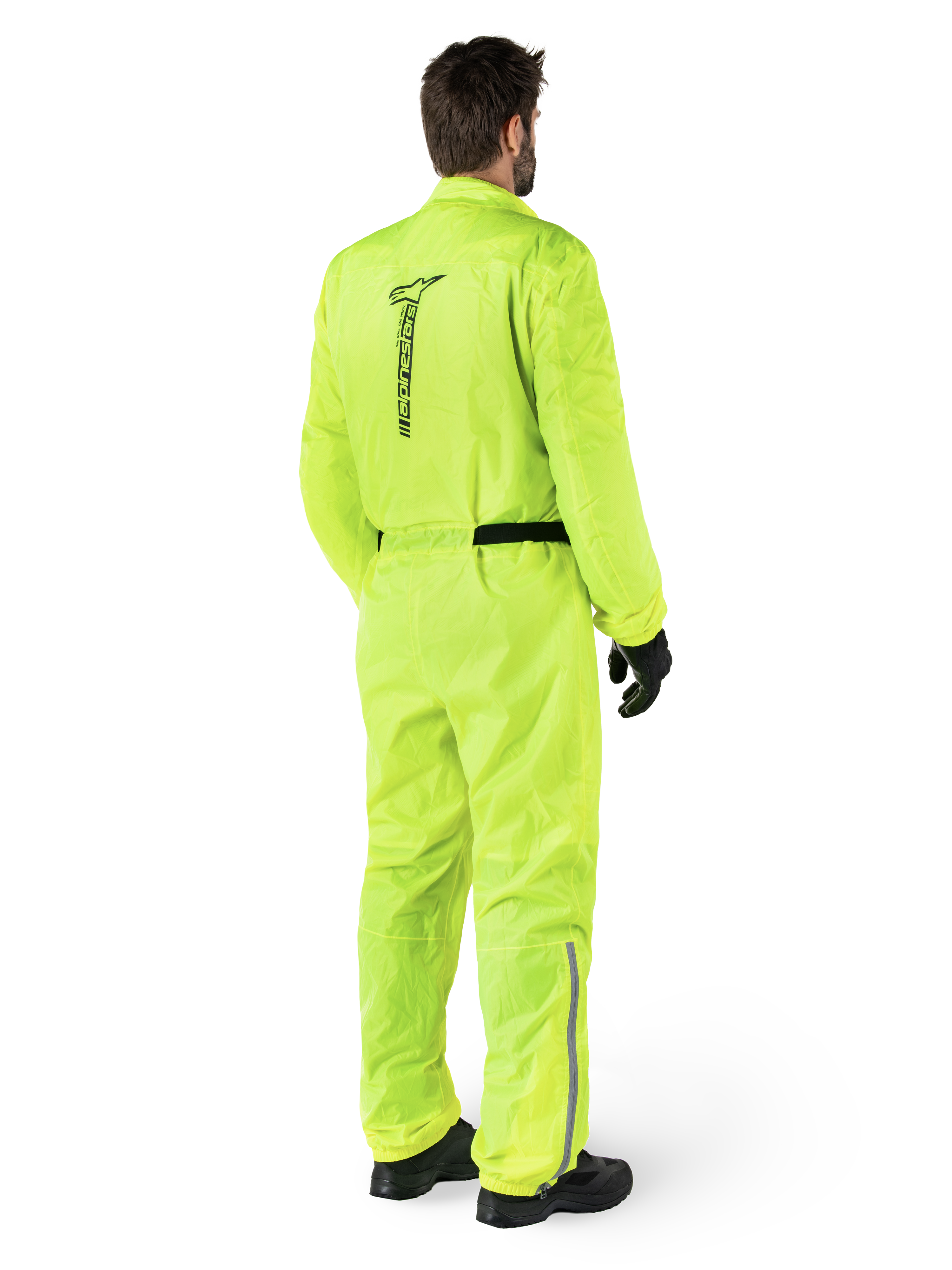 Alpinestars Hurricane V2 Rainsuit Yellow Fluo