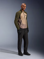 Alpinestars Aeroshell Airflow Jacket in Forest Sand, a Men's lightweight ventilated stretch softshell motorcycle jacket.