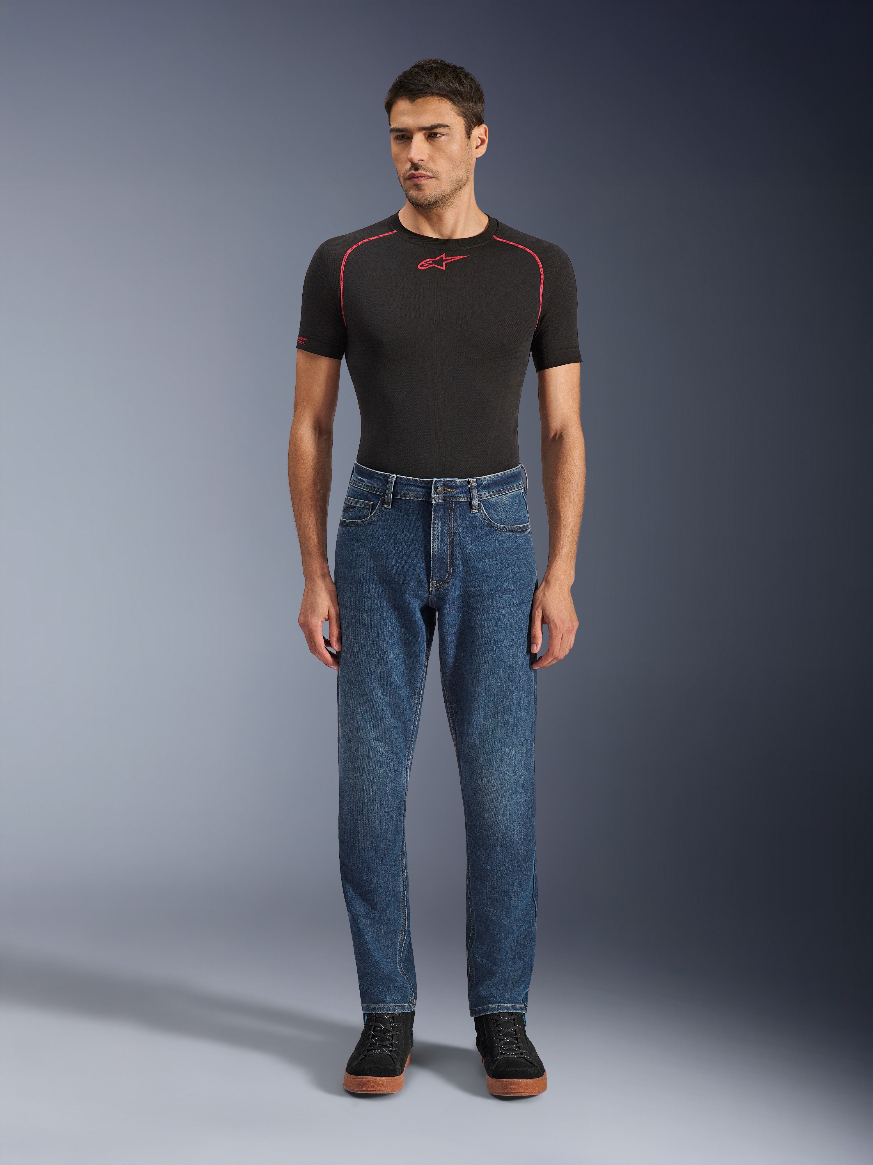 Flex-AST 5 Denim Pants - Short | Alpinestars