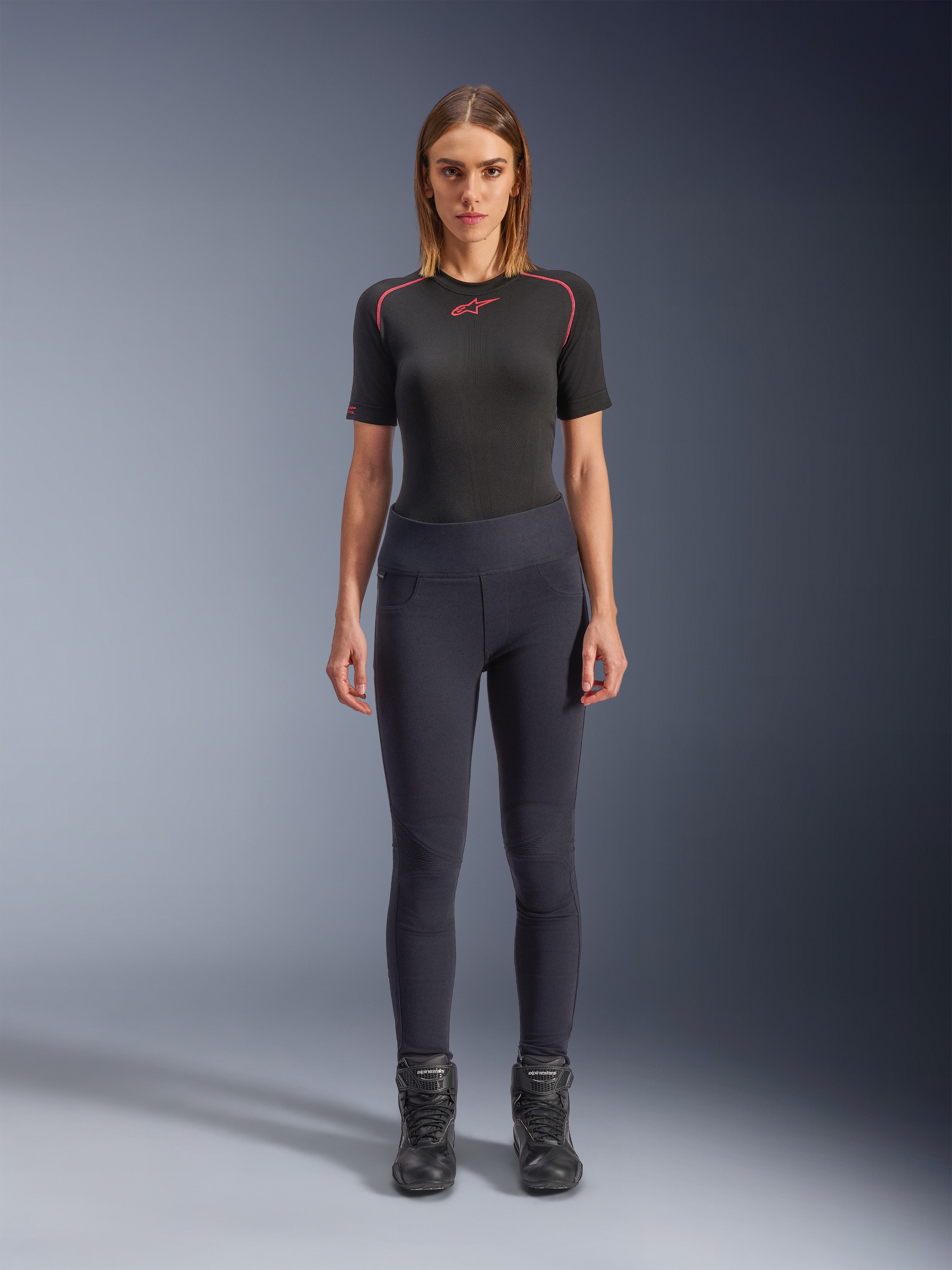 Woman Stella Flex-AST Leggings - Short - Motorcycle Leggings