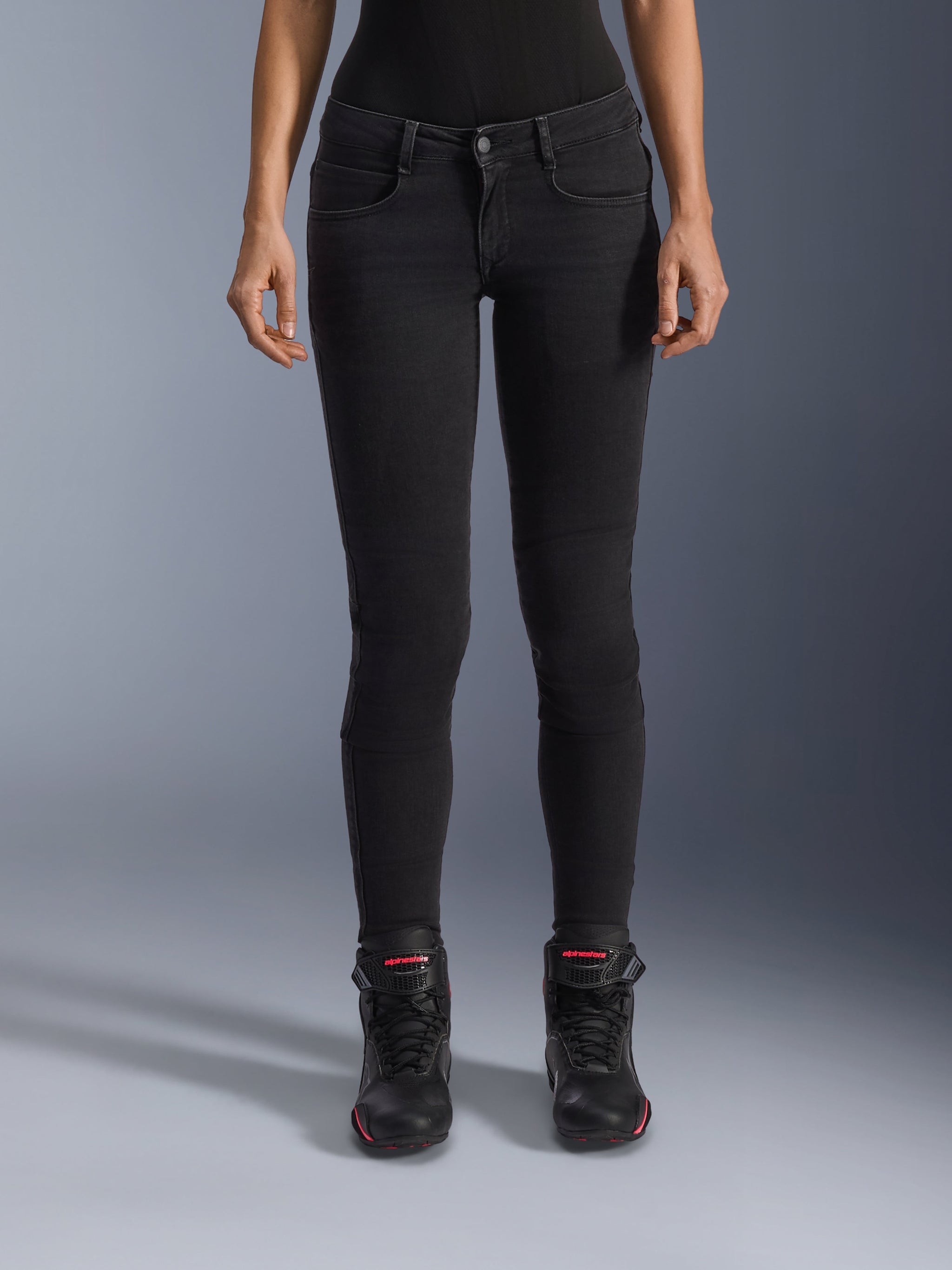 Daisy V2 Women's Riding Denim BLACK CONTEMPORARY Riding Jeans