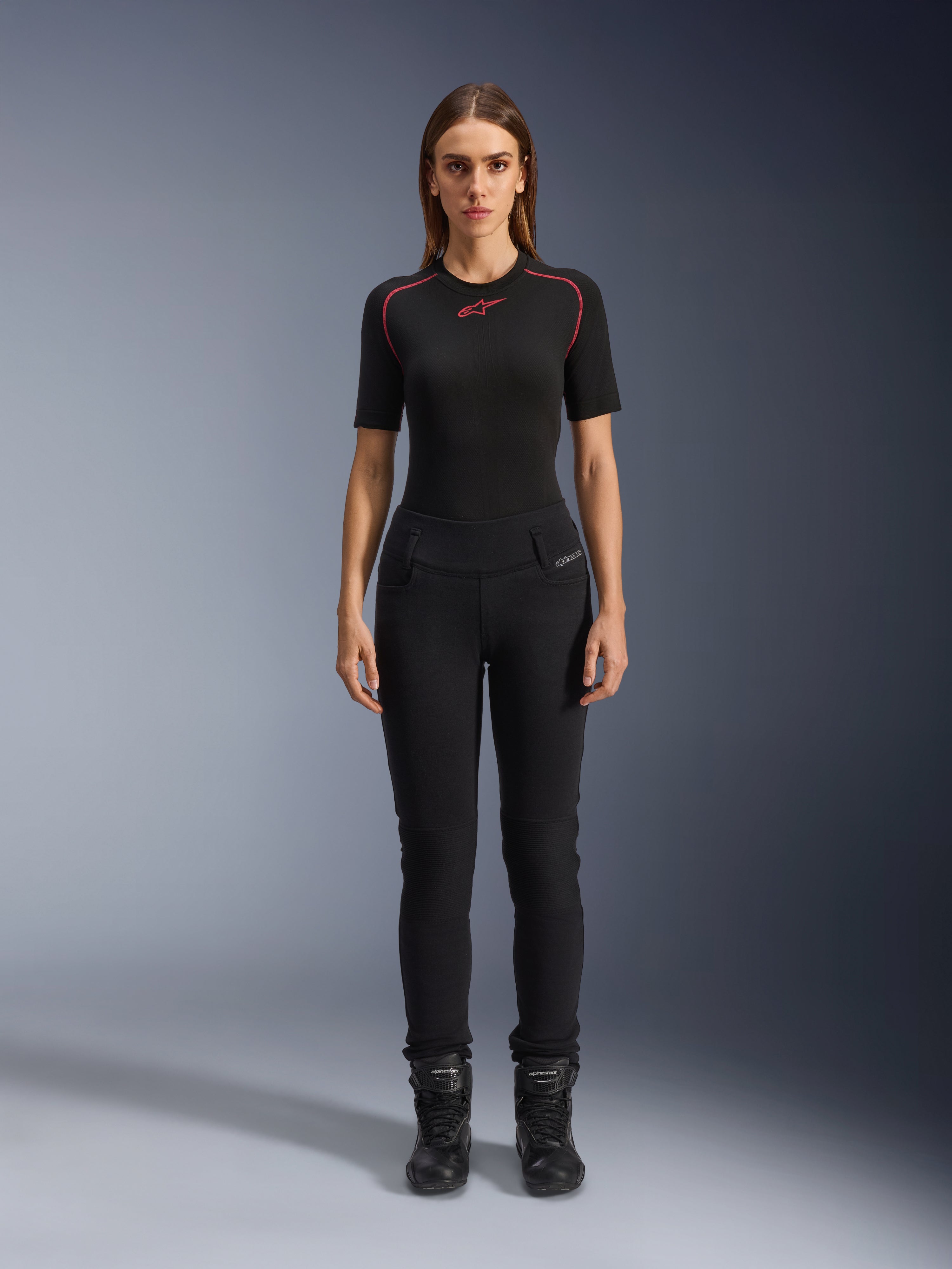Alpinestars BANSHEE レディース レギンス ブラック S Womens Banshee Leggings - Black Motorcycle Pants | Alpinestars®