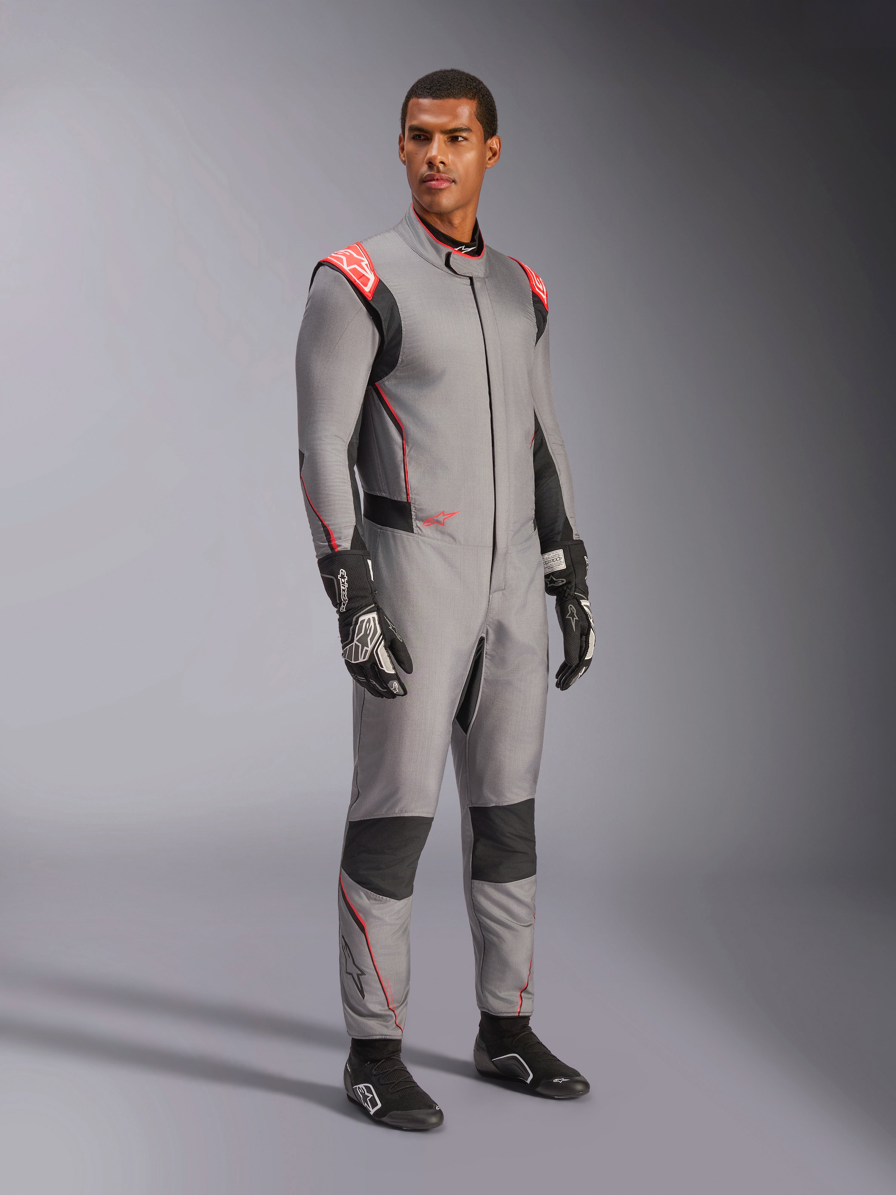 レッド&ホワイト Hypertech V3 Suit - Auto Suits | Alpinestars®