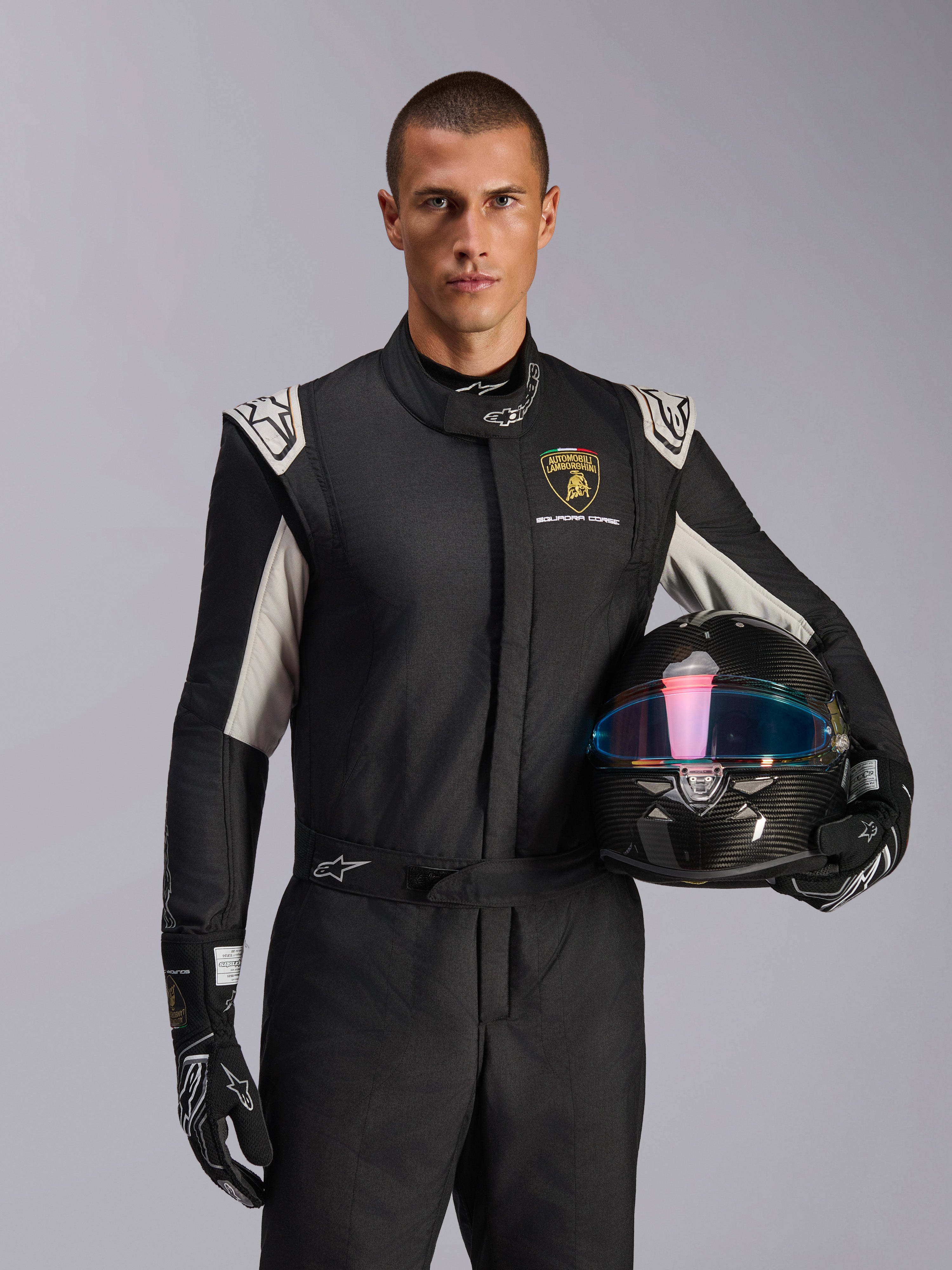 Limited Edition Lamborghini GP Tech V4 Suit FIA | Alpinestars®